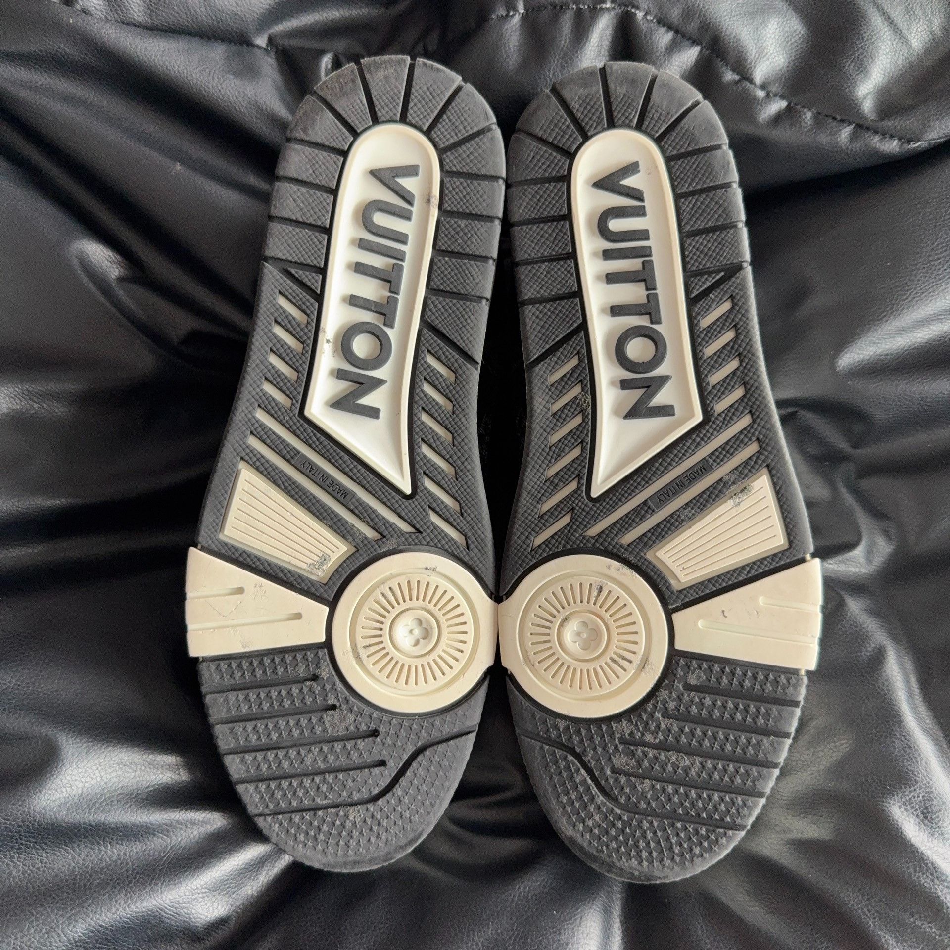 Louis Vuitton Louis Vuitton Training Denim Black Lowtop Sneakers 40 Men Size US 7.5 / EU 40-41 - 5 Thumbnail