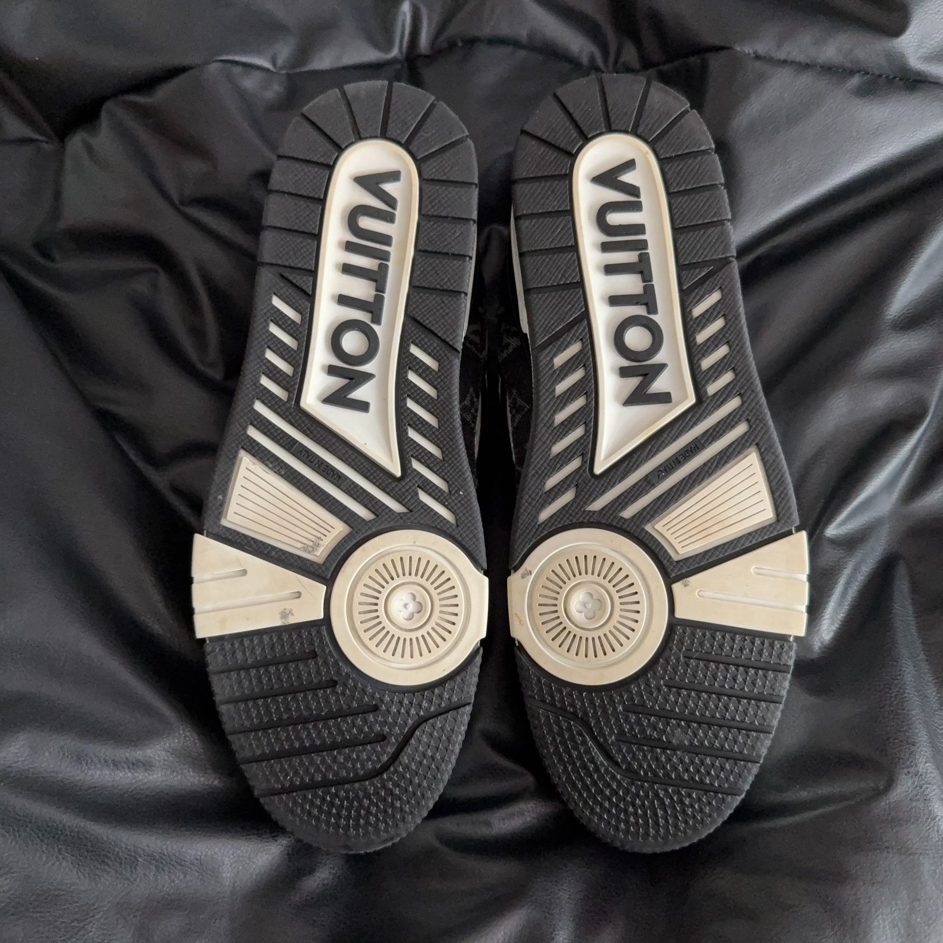 Louis Vuitton Louis Vuitton Training Denim Black Lowtop Sneakers 42 Men Size US 9 / EU 42 - 6 Thumbnail