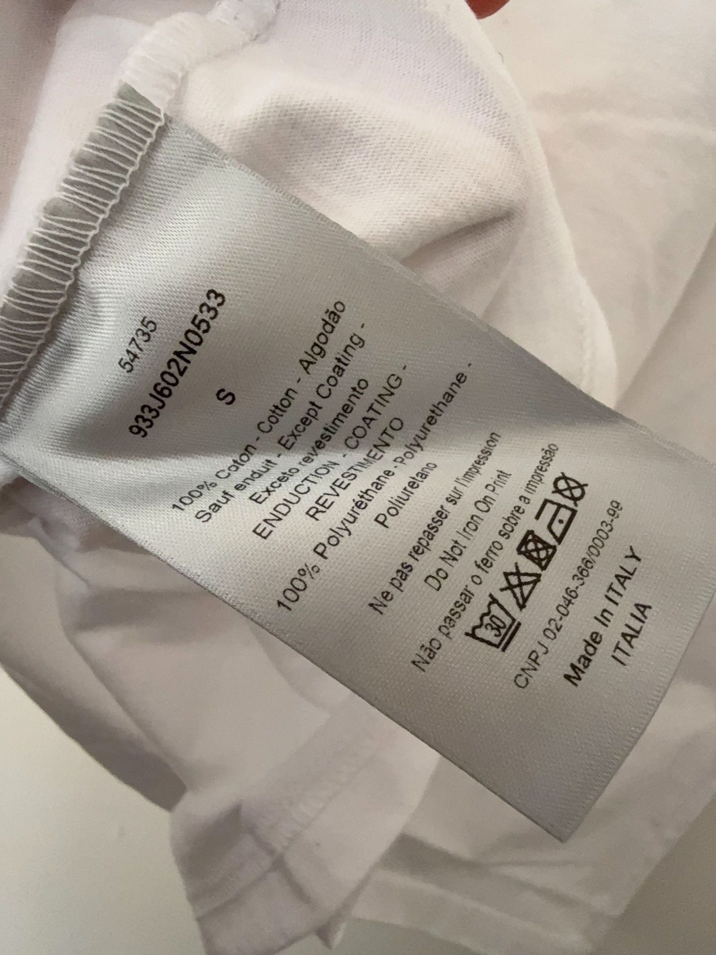 Dior Dior Collab T-Shirt S Men Size US S / EU 44-46 / 1 - 3 Thumbnail