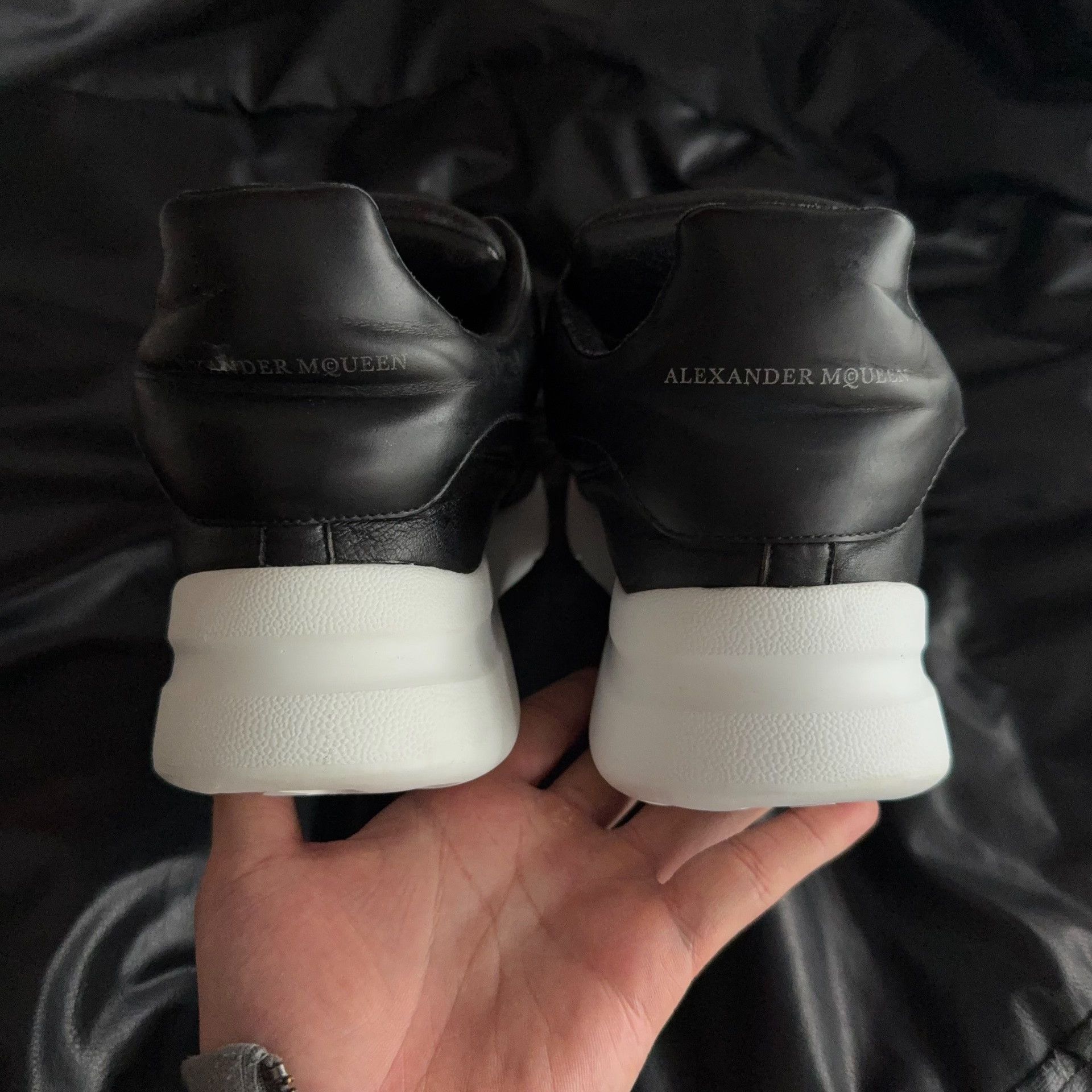 Alexander McQueen Alexander McQueen Black Lowtop Sneakers 43 Men Size US 10 / EU 43 - 3 Thumbnail