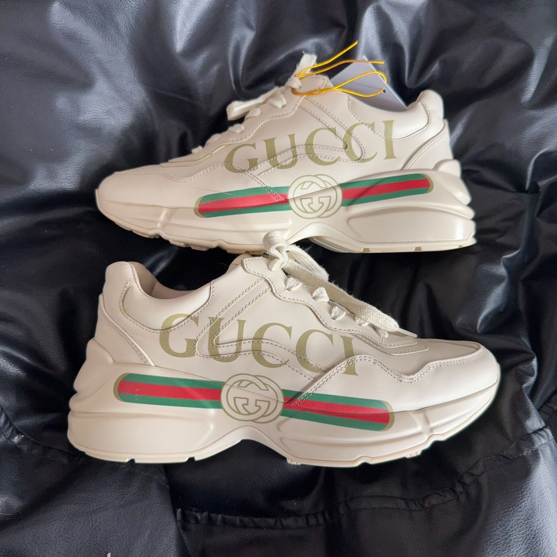 Gucci Gucci Lowtop Sneakers 37 Women Size US 6.5 / IT 36.5 - 5 Thumbnail
