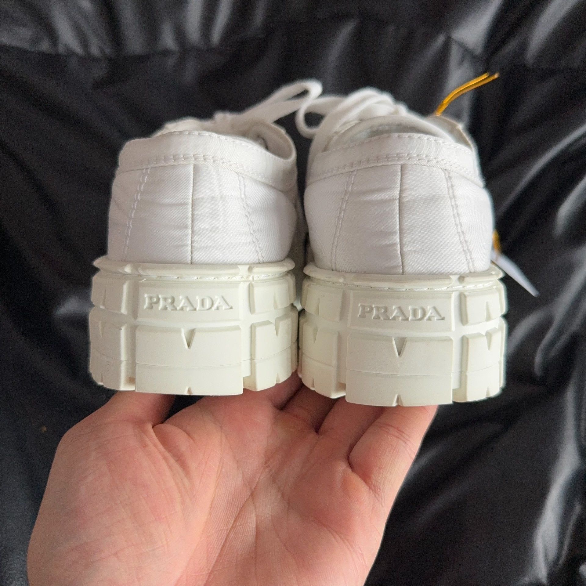 Prada Prada Lowtop Sneakers 37 Women Size US 6.5 / IT 36.5 - 3 Thumbnail
