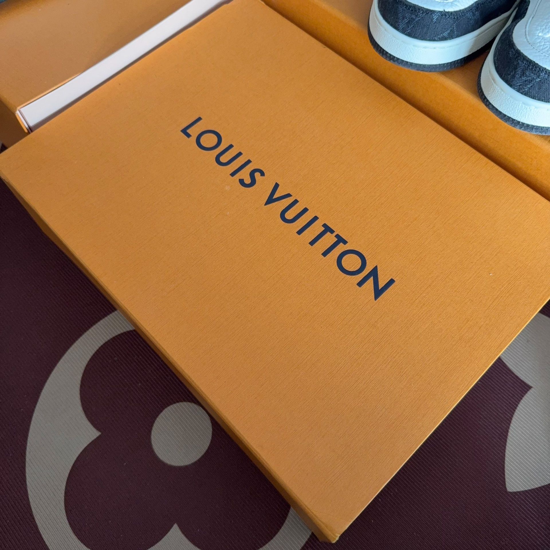Louis Vuitton Louis Vuitton Training Denim Black Lowtop Sneakers 41.5 Men Size US 9 / EU 42 - 8 Thumbnail