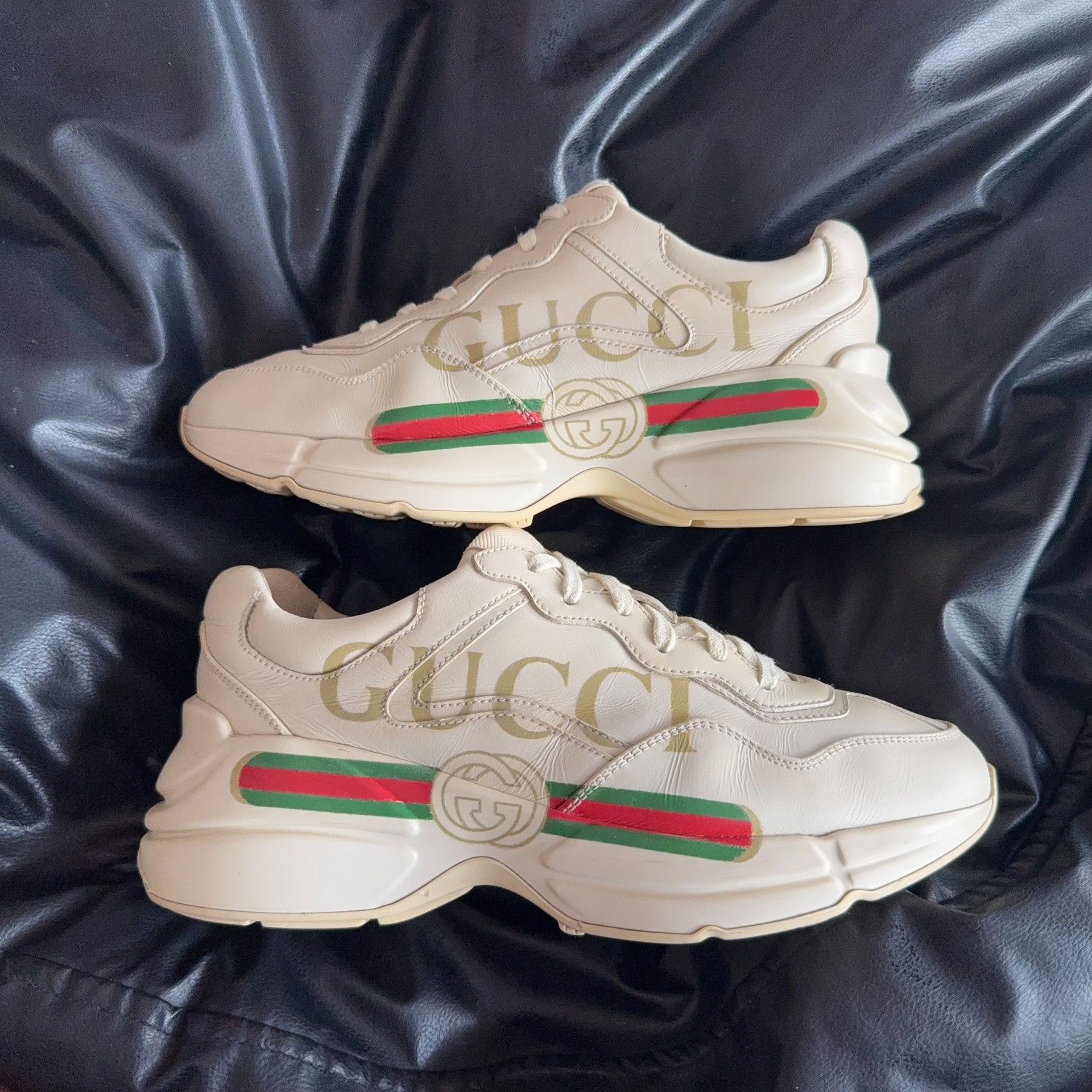 Gucci Gucci Lowtop Sneakers 38 Women Size US 7.5 / IT 37.5 - 5 Thumbnail