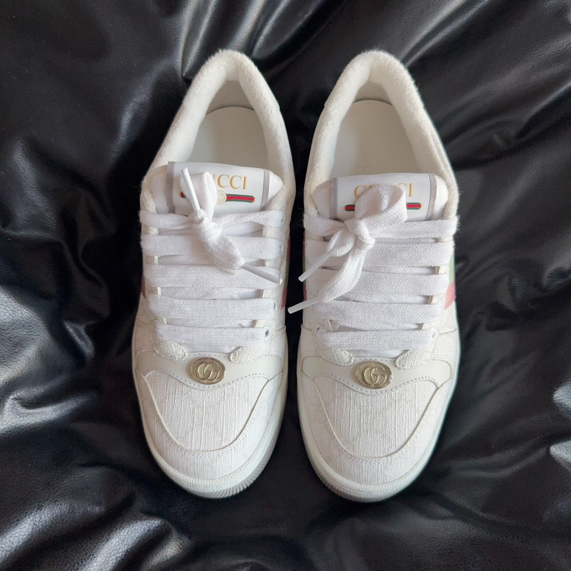 Gucci Gucci Gray Lowtop Sneakers 35.5 Women Size US 5 / IT 35 - 2 Thumbnail