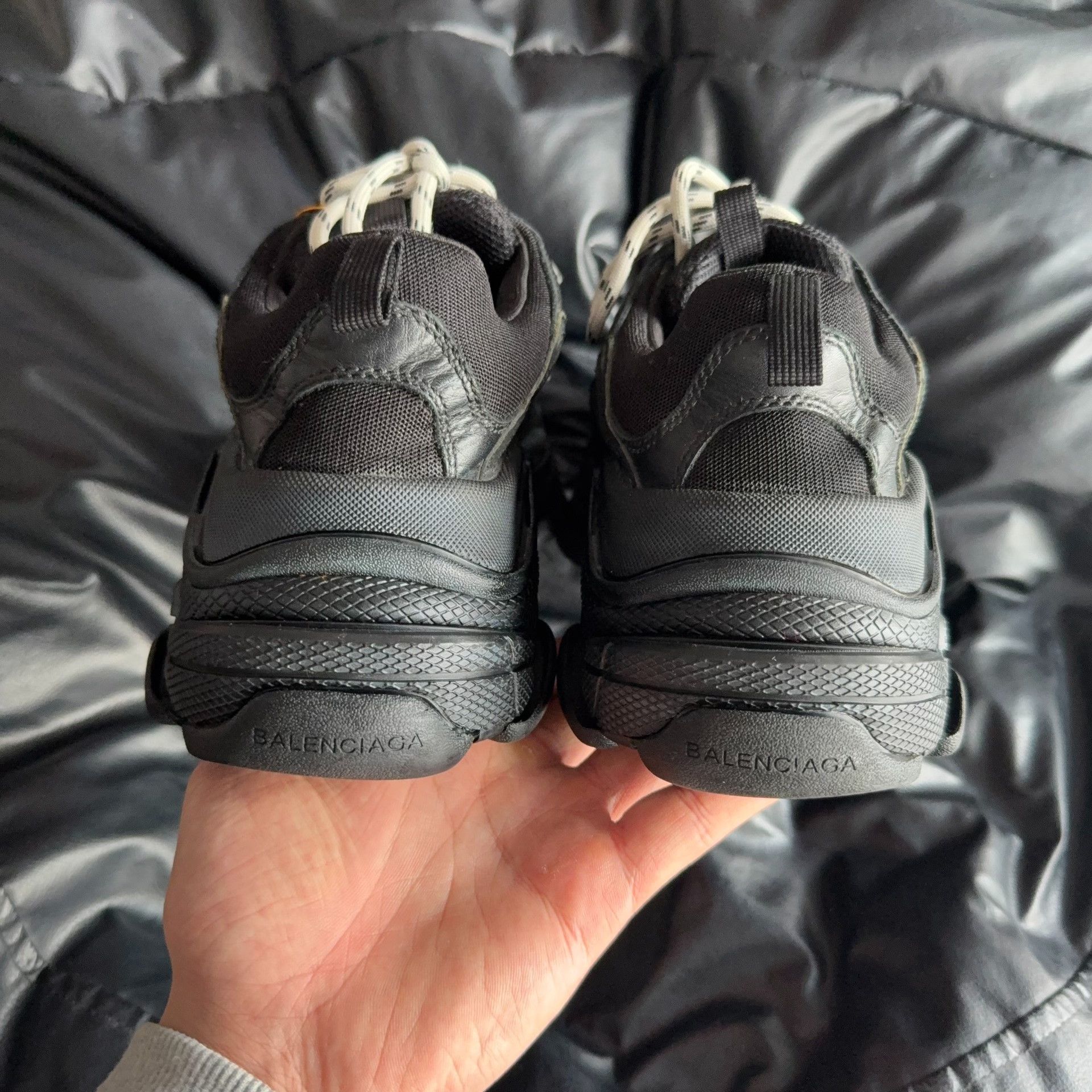 Balenciaga Balenciaga Black Lowtop Sneakers 40 Men Size US 7.5 / EU 40-41 - 3 Thumbnail