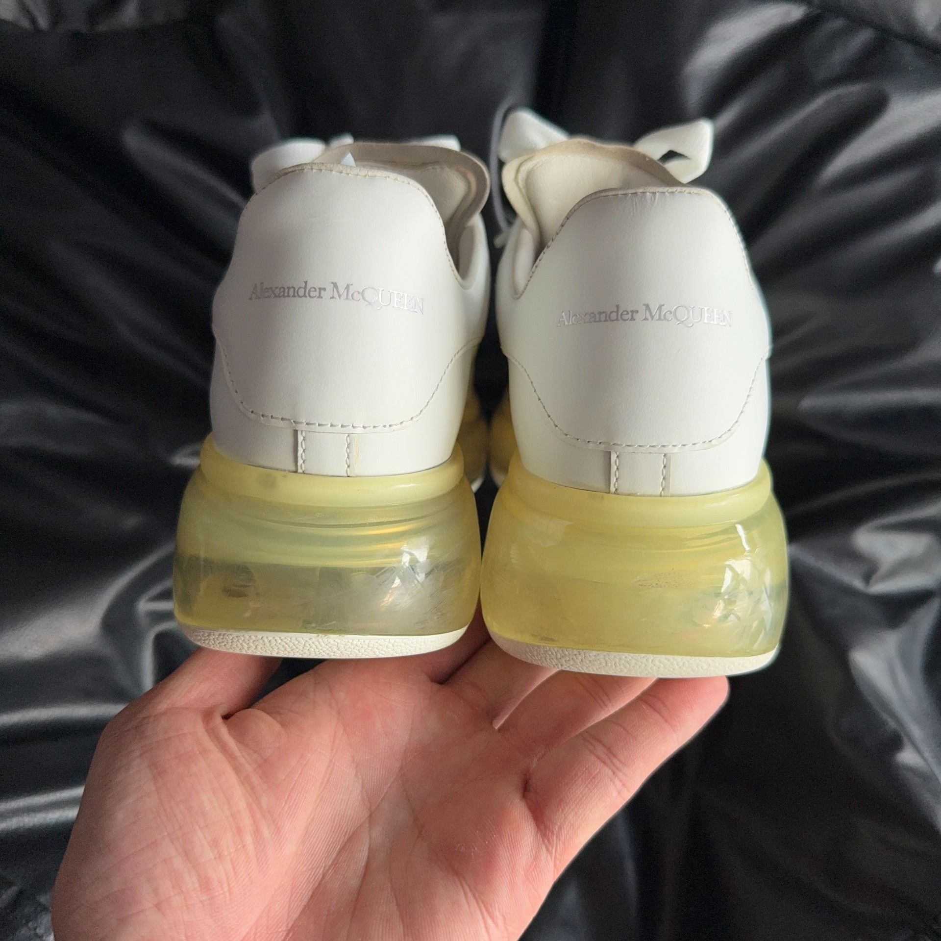 Alexander McQueen Alexander McQueen Clear Lowtop Sneakers 37 Women Size US 6.5 / IT 36.5 - 3 Thumbnail