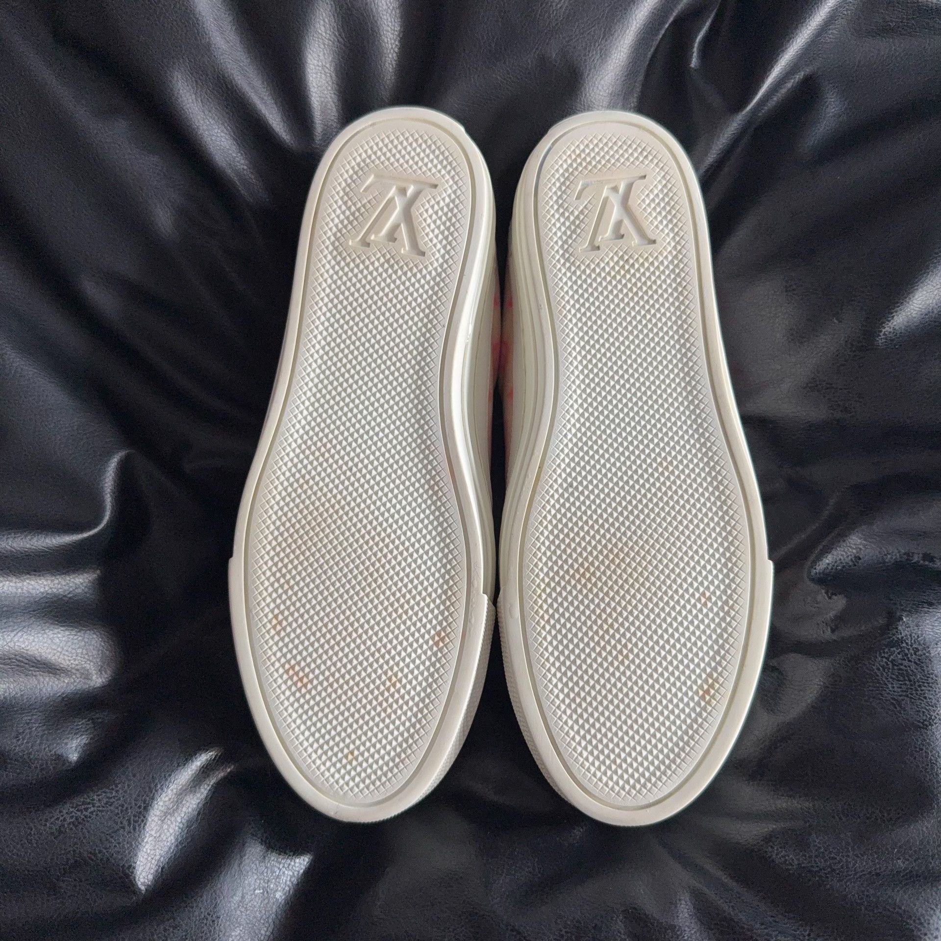 Louis Vuitton Louis Vuitton Pink Lowtop Sneakers 36 Women Size US 6 / IT 36 - 4 Thumbnail