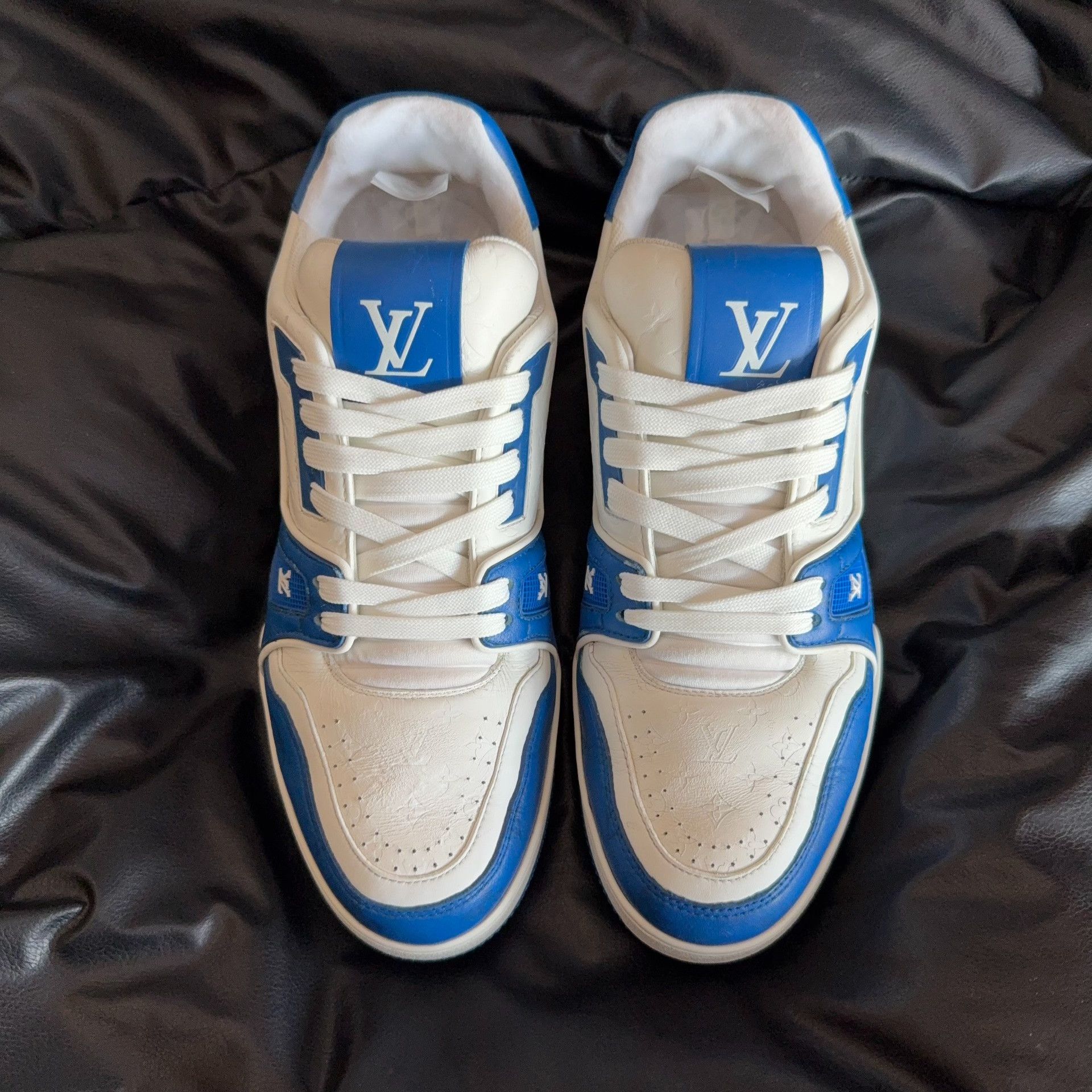 Louis Vuitton Louis Vuitton Training Blue Lowtop Sneakers 41 Men Size US 8.5 / EU 41-42 - 2 Thumbnail