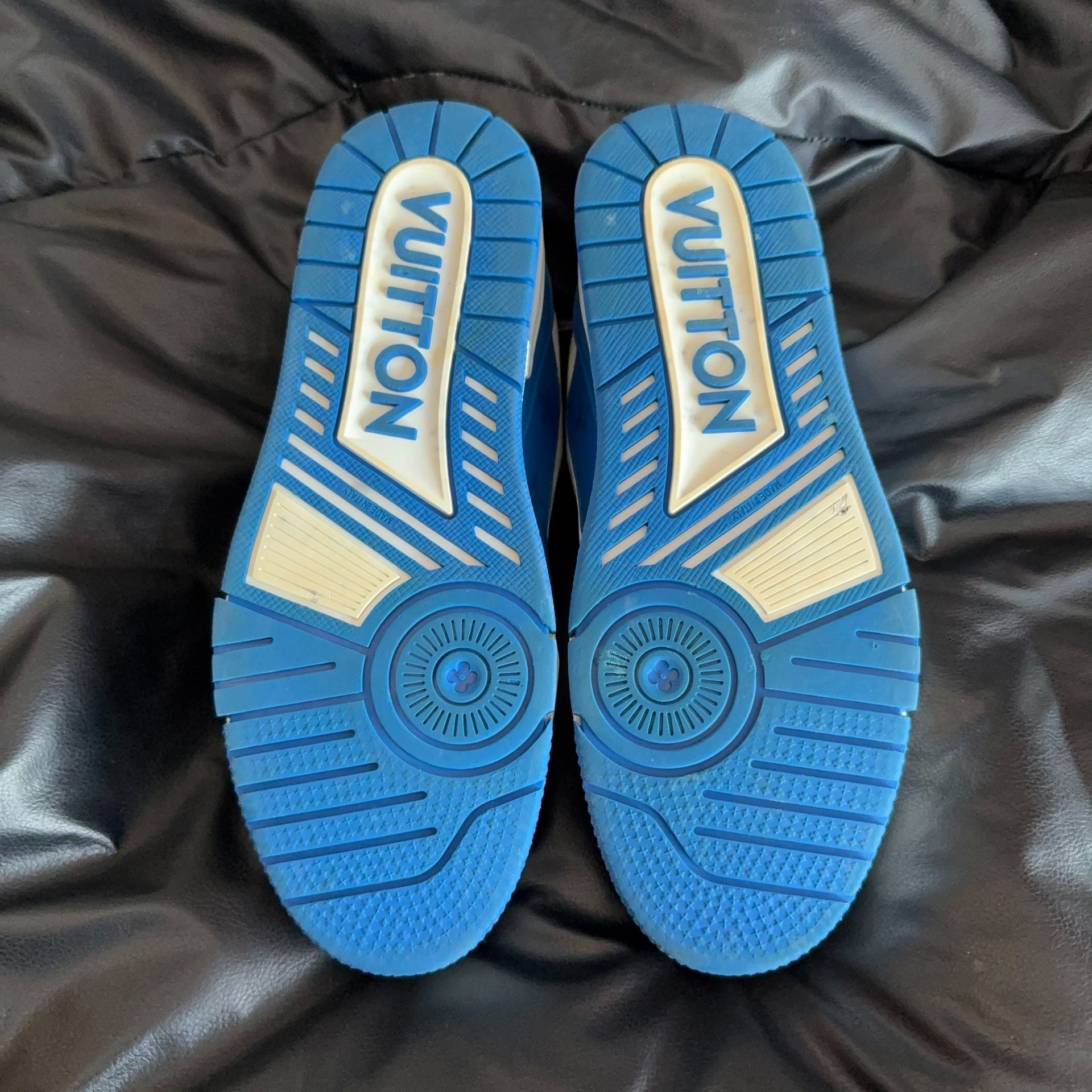 Louis Vuitton Louis Vuitton Training Blue Lowtop Sneakers 41 Men Size US 8.5 / EU 41-42 - 4 Thumbnail