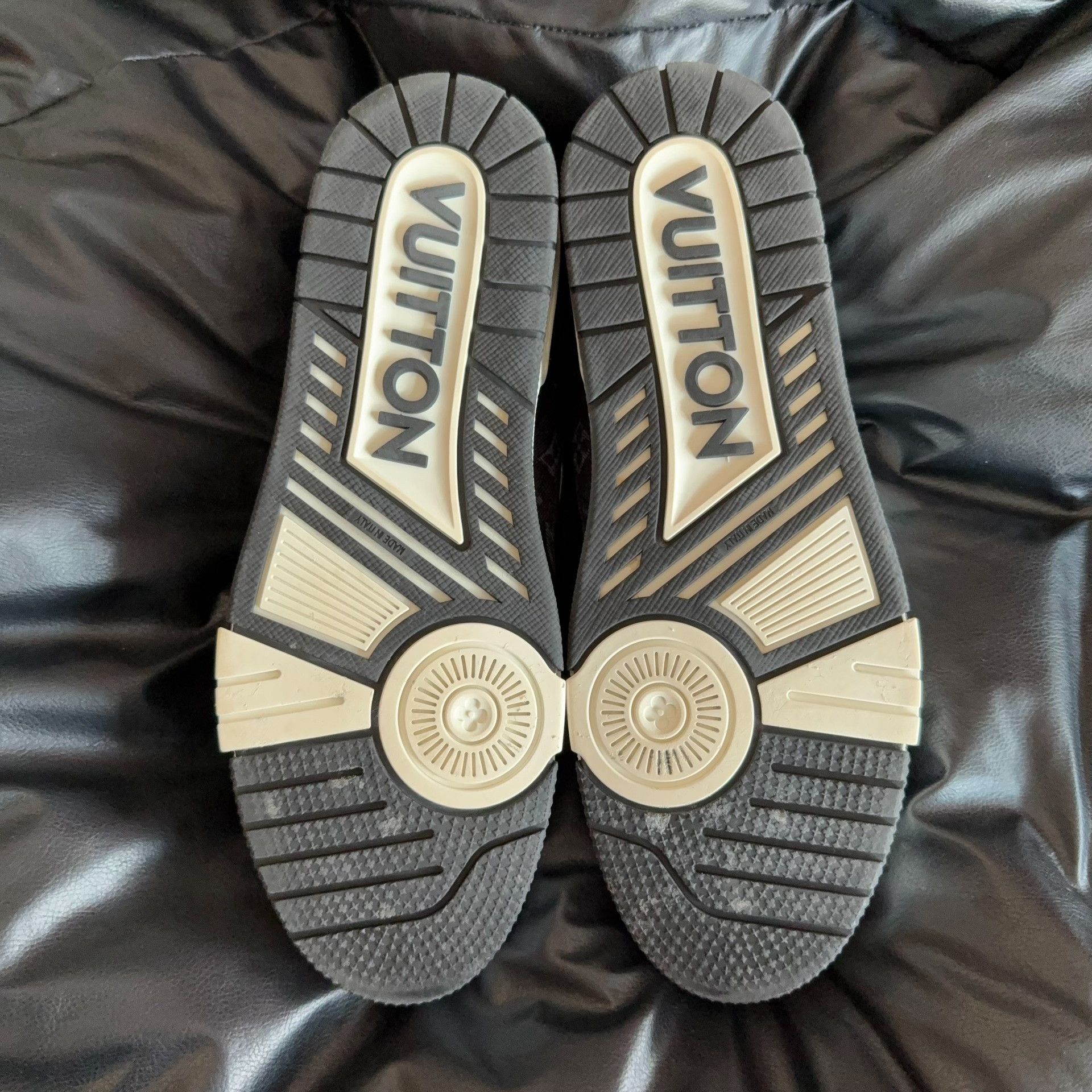 Louis Vuitton Louis Vuitton Training Denim Black Lowtop Sneakers 43 Men Size US 10 / EU 43 - 6 Thumbnail