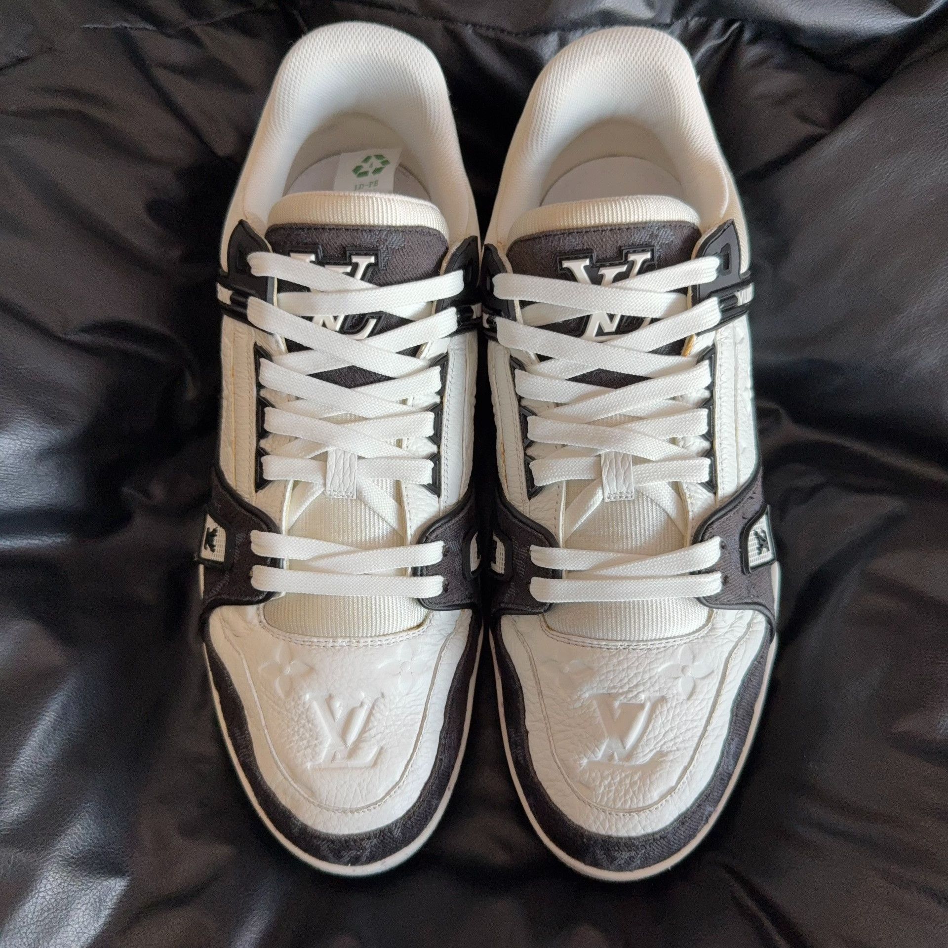 Louis Vuitton Louis Vuitton Training Denim Black Lowtop Sneakers 43 Men Size US 10 / EU 43 - 2 Thumbnail