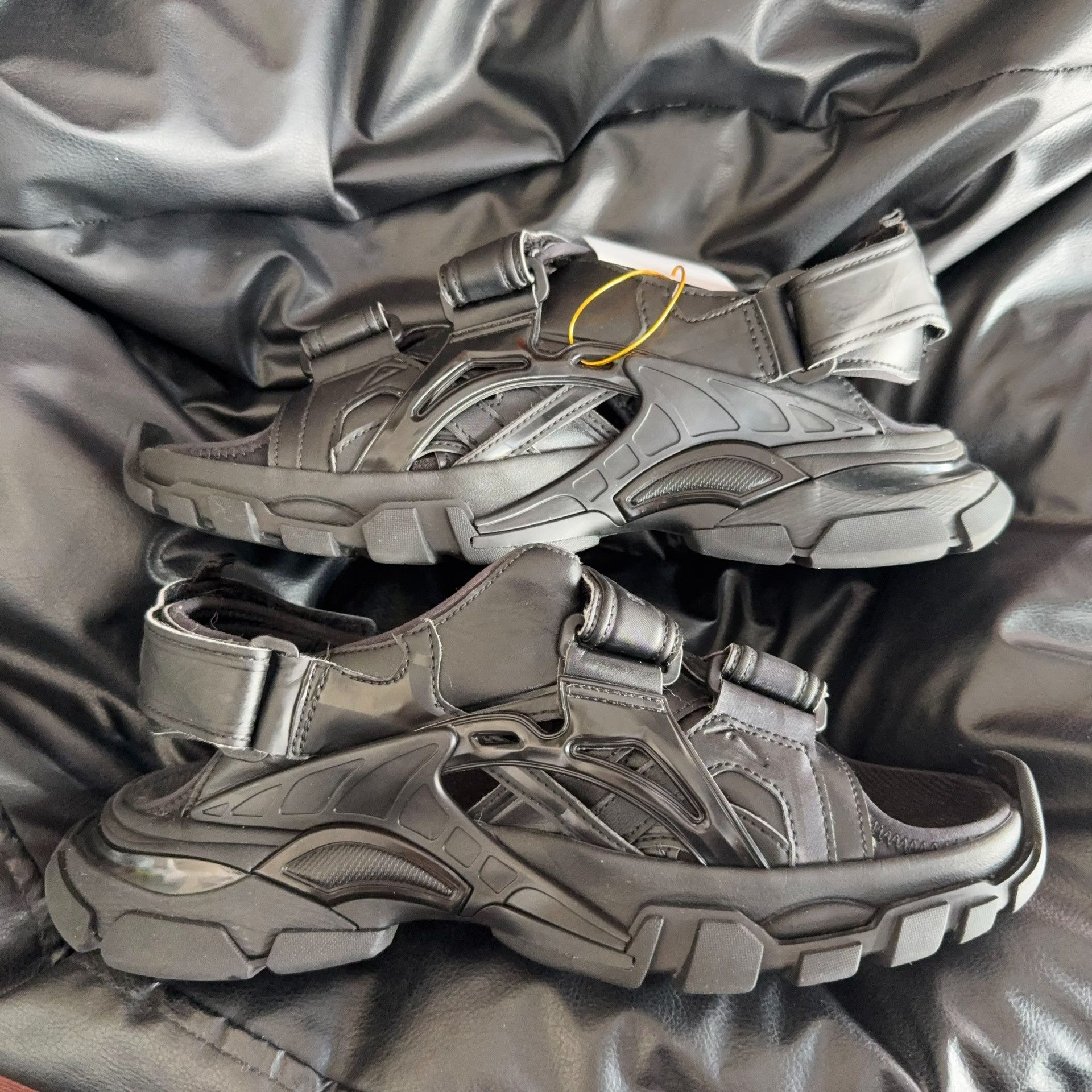Balenciaga Balenciaga Black Sandals 41 Men Size US 8.5 / EU 41-42 - 6 Thumbnail
