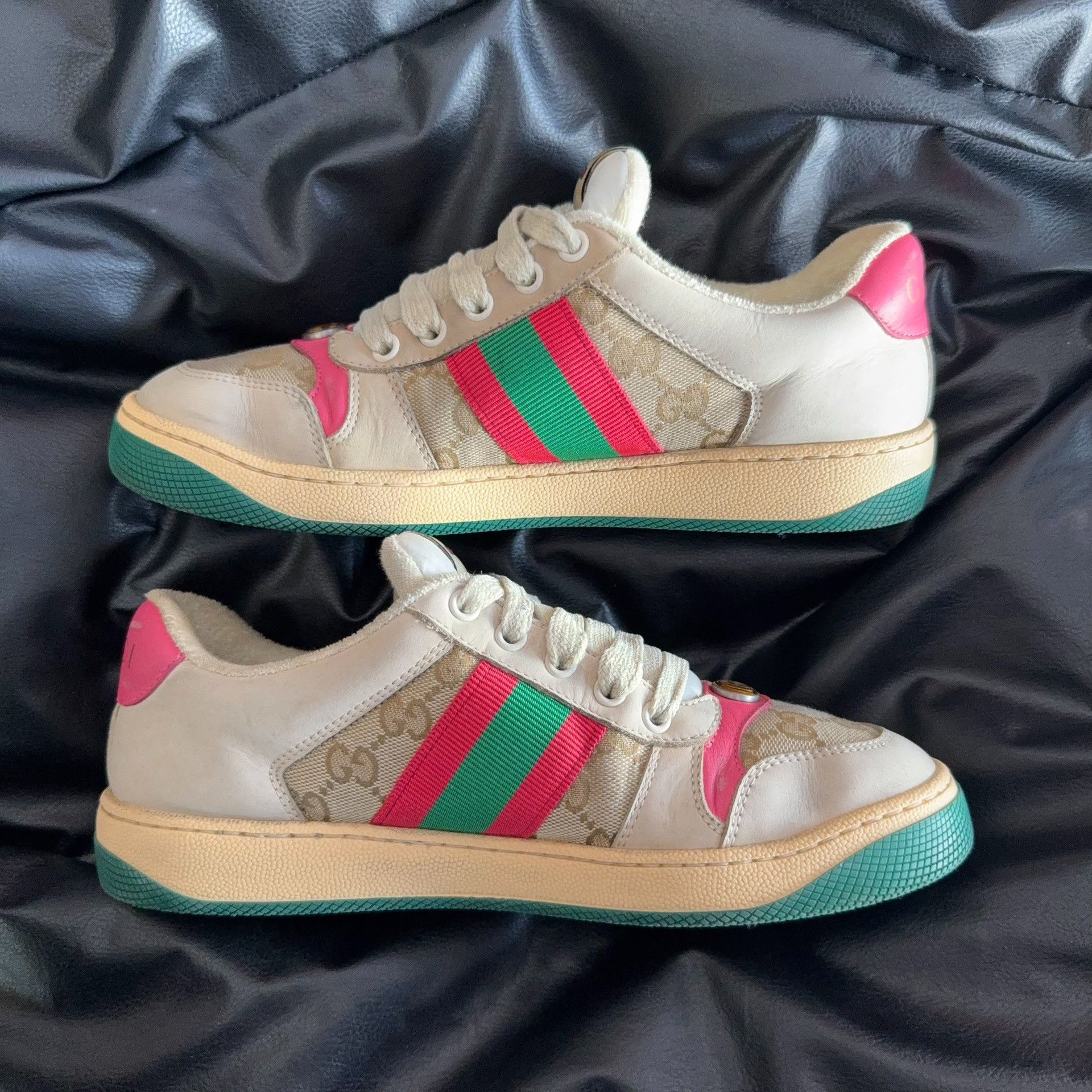 Gucci Gucci Lowtop Sneakers 37 Women Size US 6.5 / IT 36.5 - 6 Thumbnail