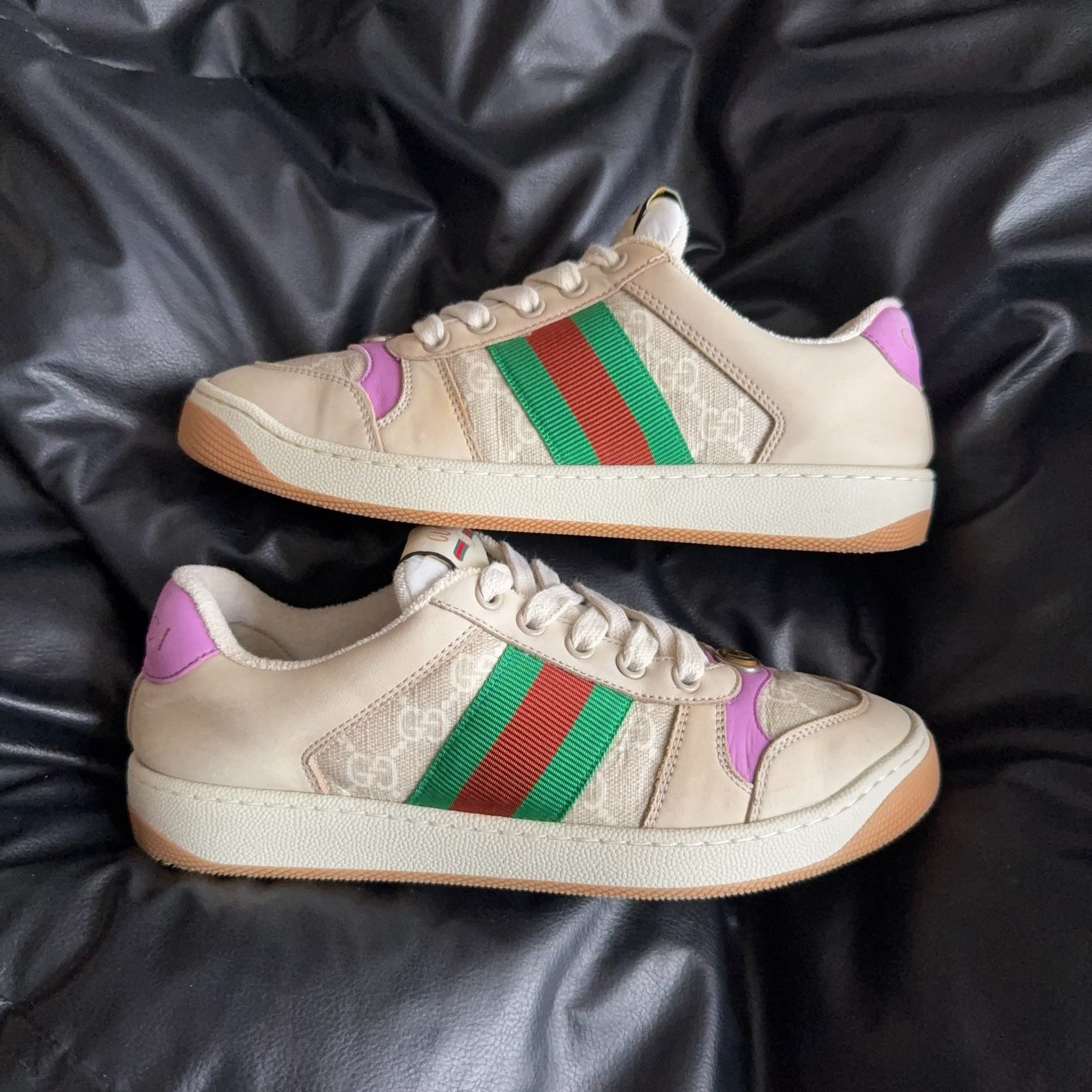 Gucci Gucci Green Lowtop Sneakers 36 Women Size US 6 / IT 36 - 5 Thumbnail