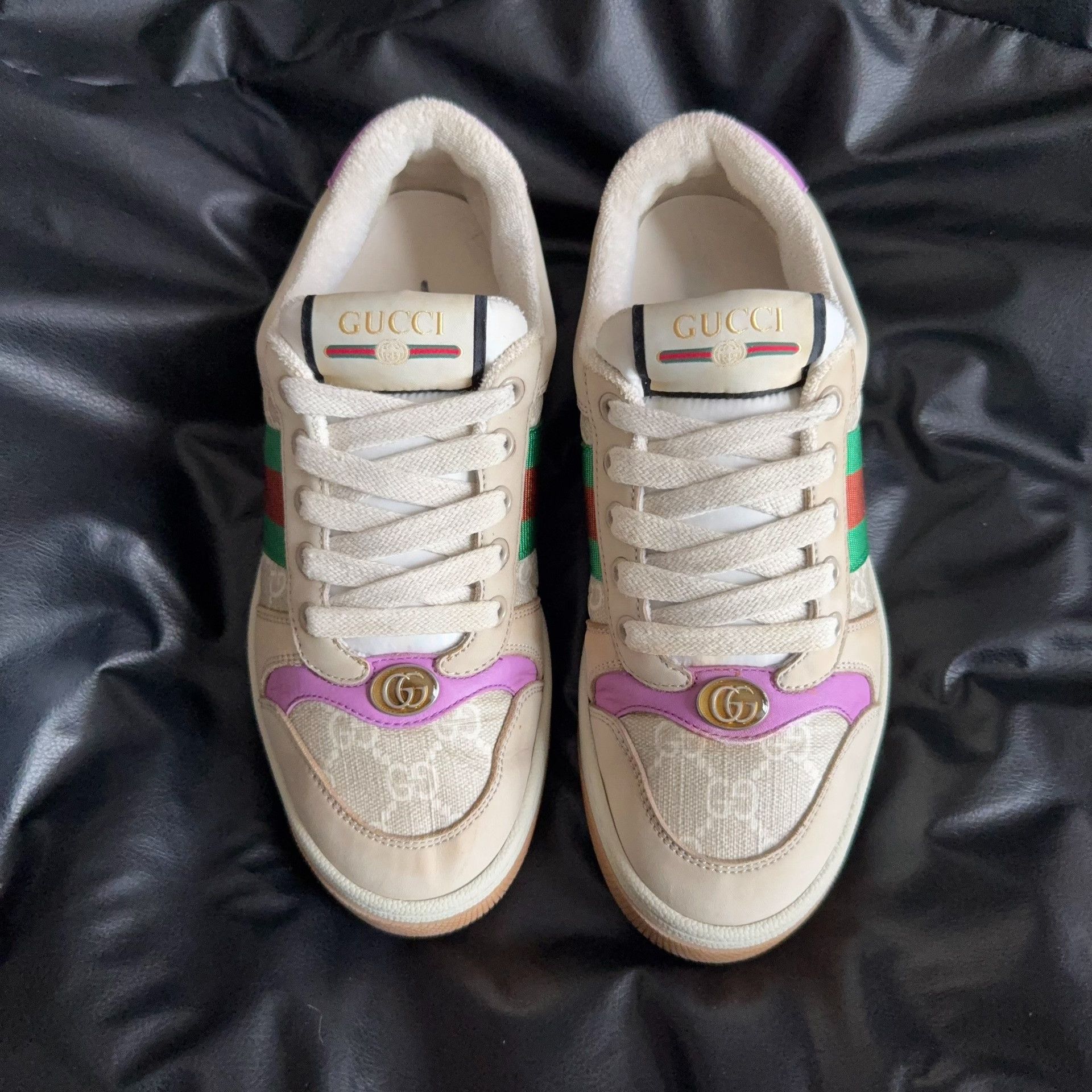 Gucci Gucci Green Lowtop Sneakers 36 Women Size US 6 / IT 36 - 2 Thumbnail