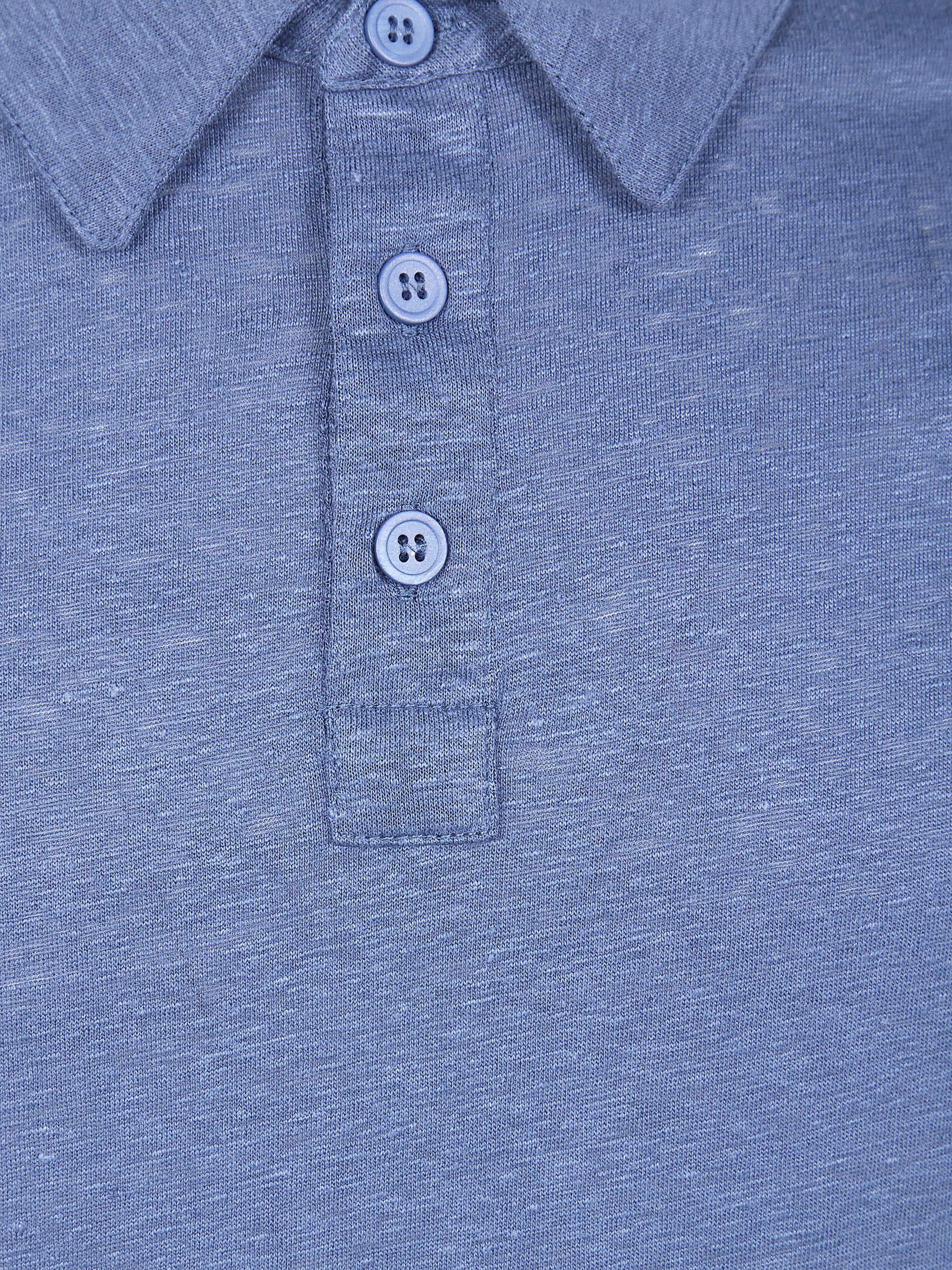 Majestic LINEN SHORT SLEEVES POLO SHIRT Size US L / EU 52-54 / 3 - 3 Thumbnail