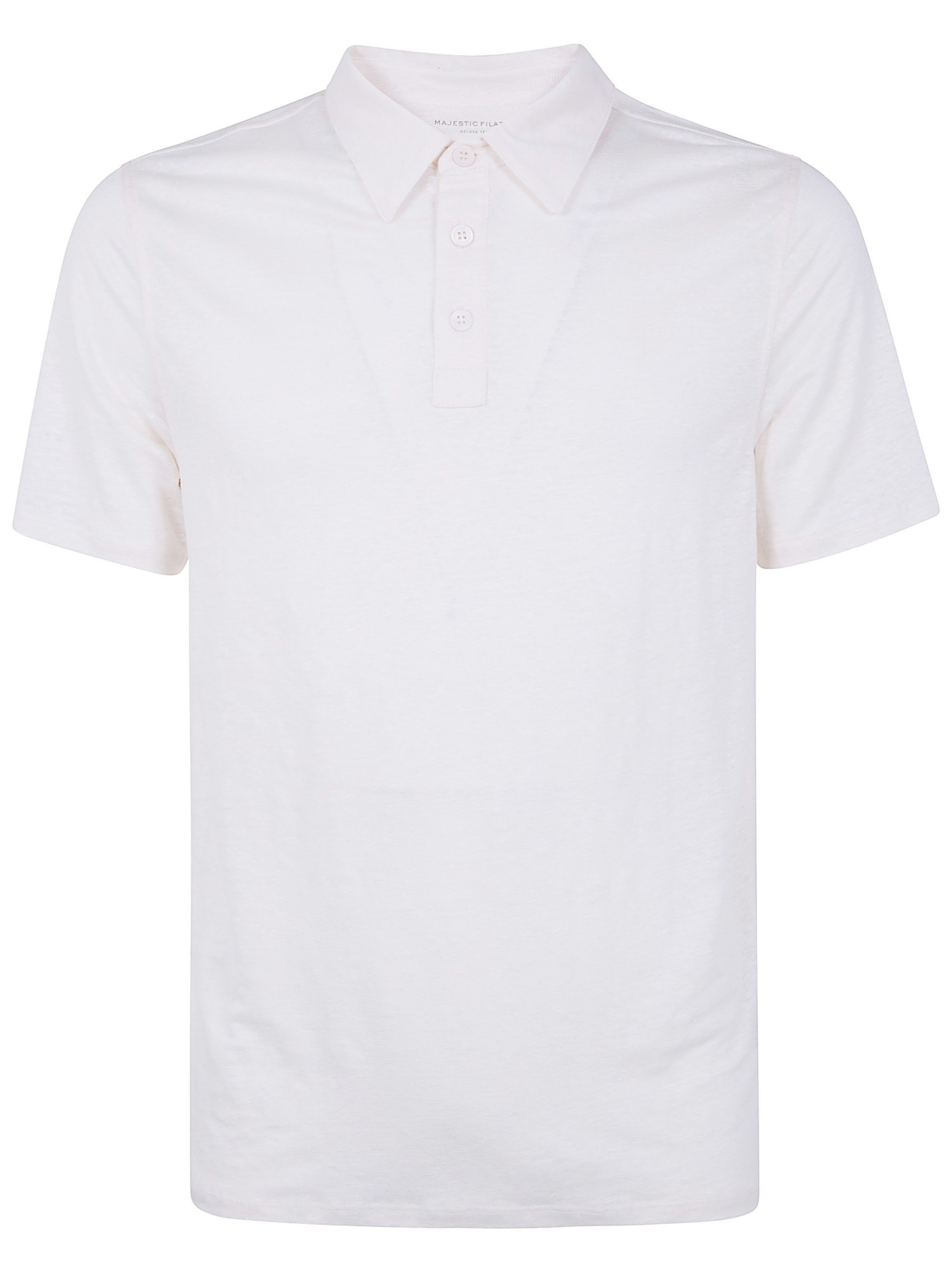 Majestic LINEN SHORT SLEEVES POLO SHIRT Size US XXL / EU 58 / 5 - 4 Thumbnail