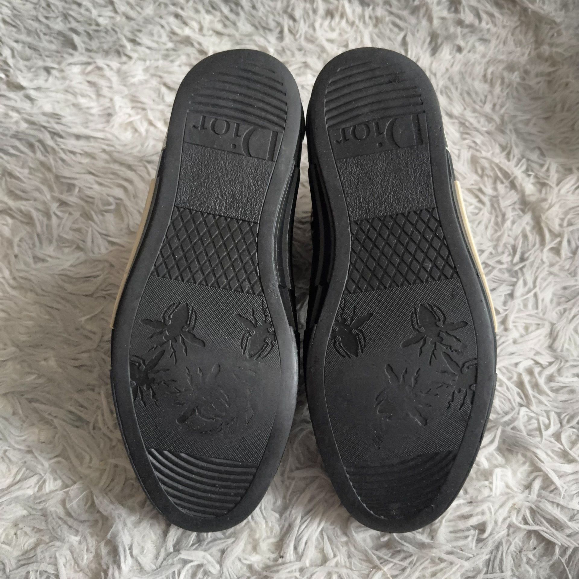 Dior Dior Black Hitop Sneakers 40 Men Size US 7.5 / EU 40-41 - 4 Thumbnail