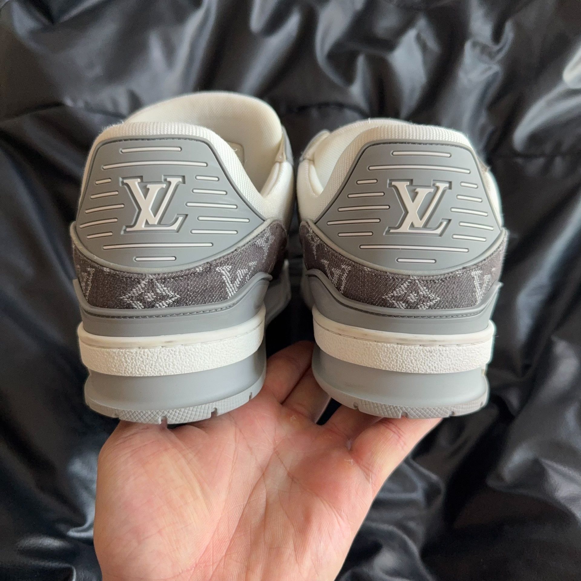 Louis Vuitton Louis Vuitton Training Denim White Lowtop Sneakers 9 Men Size US 9 / EU 42 - 3 Thumbnail