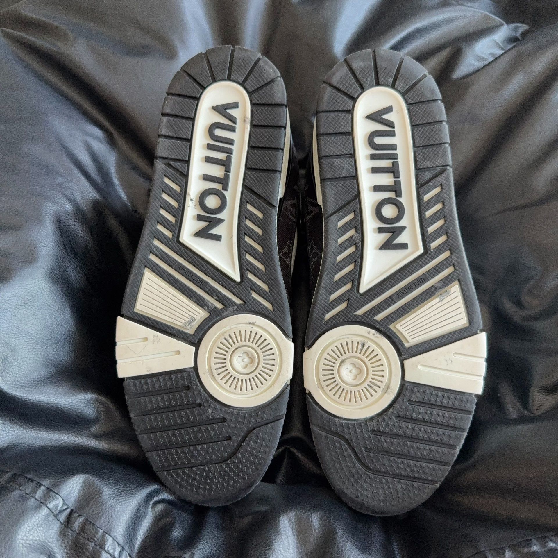 Louis Vuitton Louis Vuitton Training Denim Black Lowtop Sneakers 6 Men Size US 6 / EU 39 - 4 Thumbnail