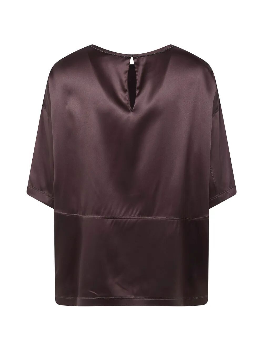 Brunello Cucinelli SHORT SLEEVES BLOUSE Size XS / US 0-2 / IT 36-38 - 6 Thumbnail