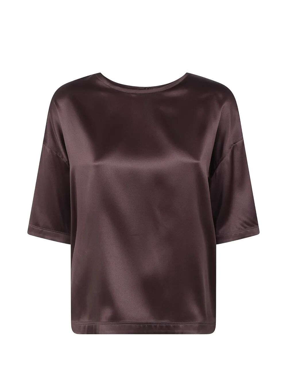 Brunello Cucinelli SHORT SLEEVES BLOUSE Size XS / US 0-2 / IT 36-38 - 4 Thumbnail