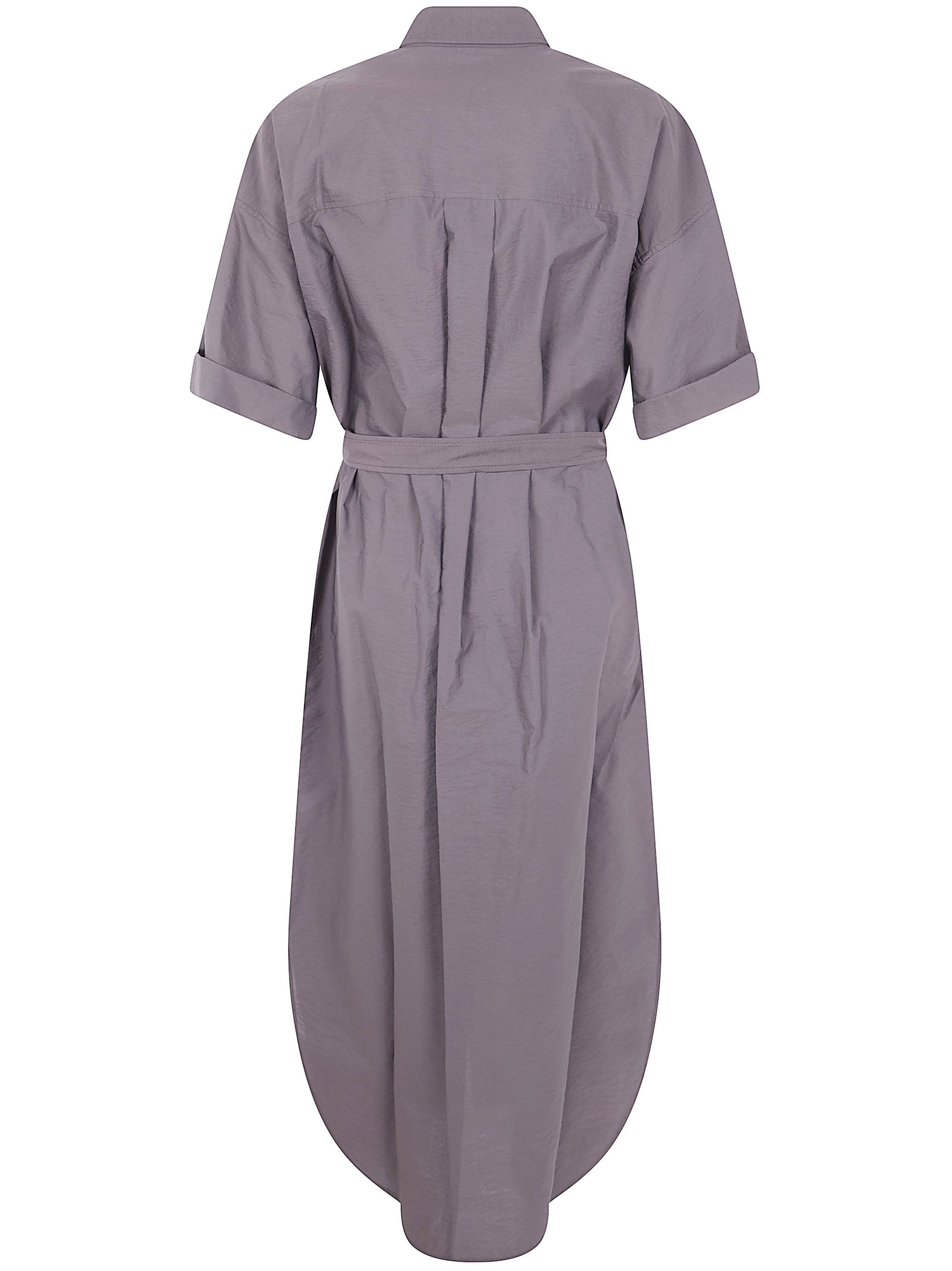 Brunello Cucinelli MIDI DRESS Size L / US 10 / IT 46 - 2 Thumbnail