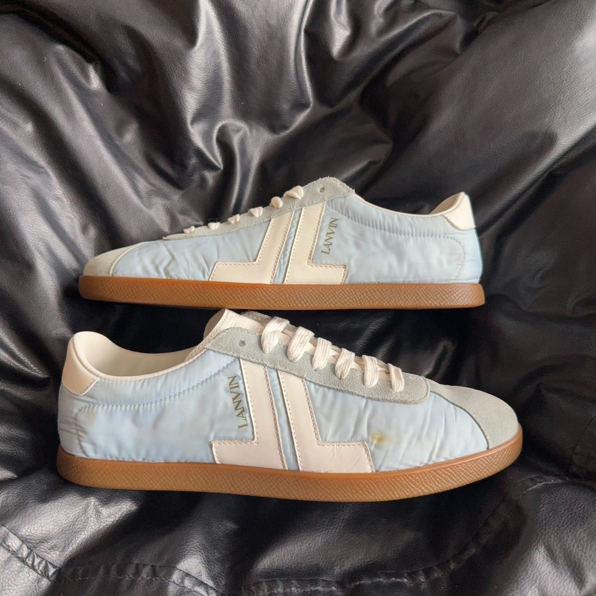 Lanvin Lanvin Blue Lowtop Sneakers 41 Men Size US 8.5 / EU 41-42 - 5 Thumbnail