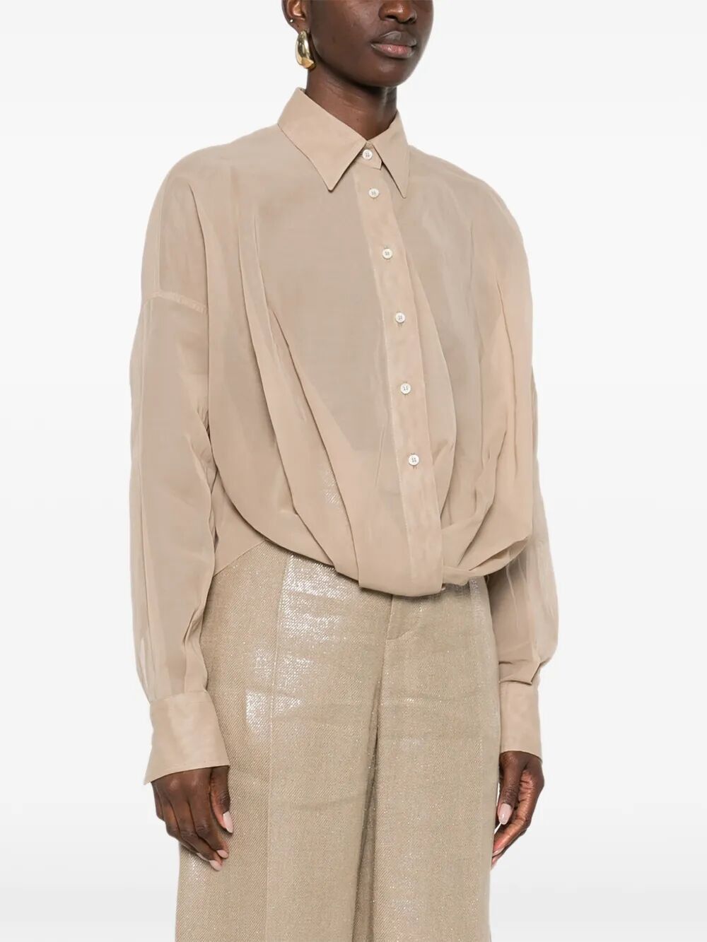 Brunello Cucinelli CLASSIC SHIRT Size L / US 10 / IT 46 - 4 Thumbnail