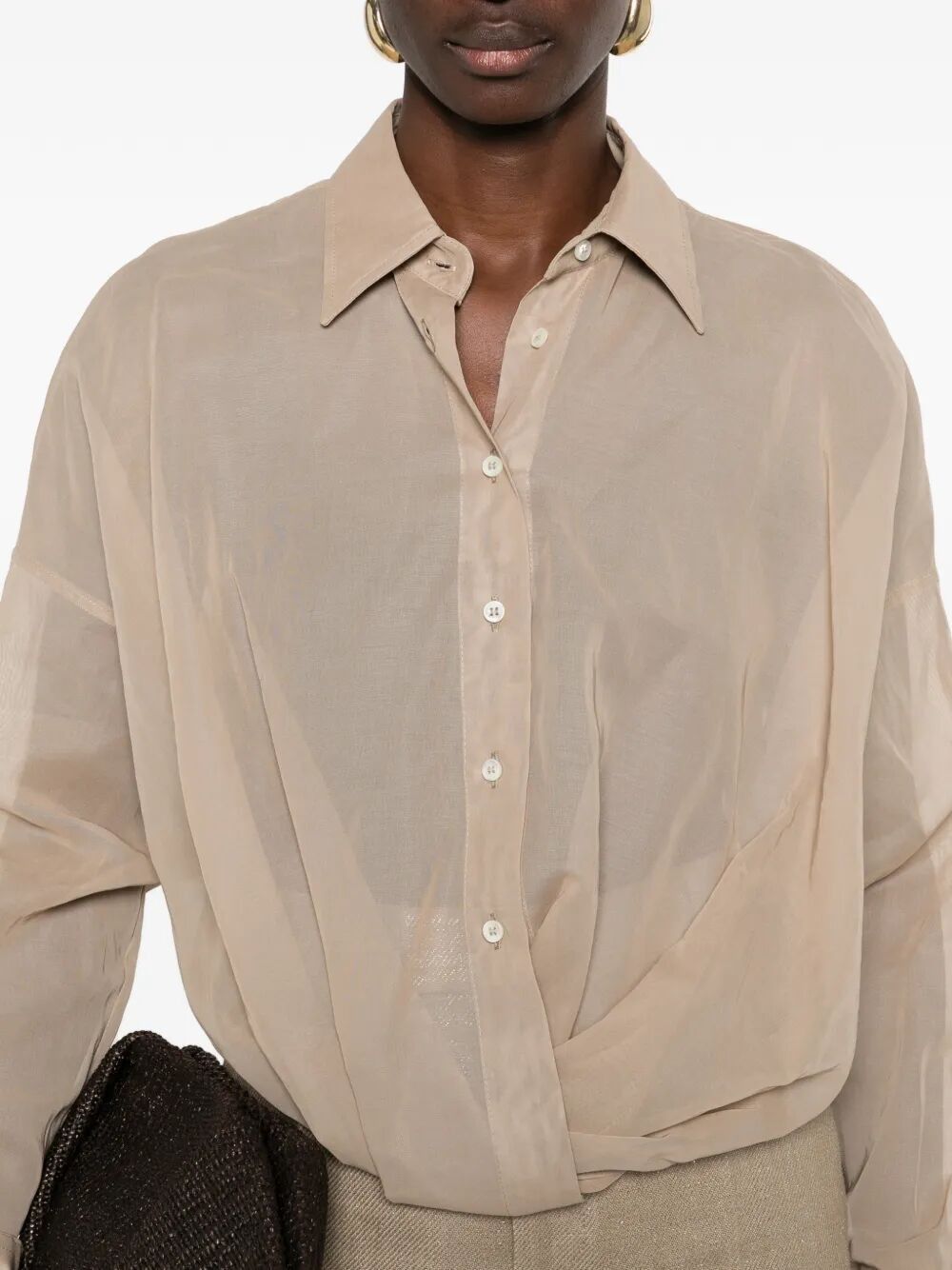 Brunello Cucinelli CLASSIC SHIRT Size M / US 6-8 / IT 42-44 - 2 Thumbnail