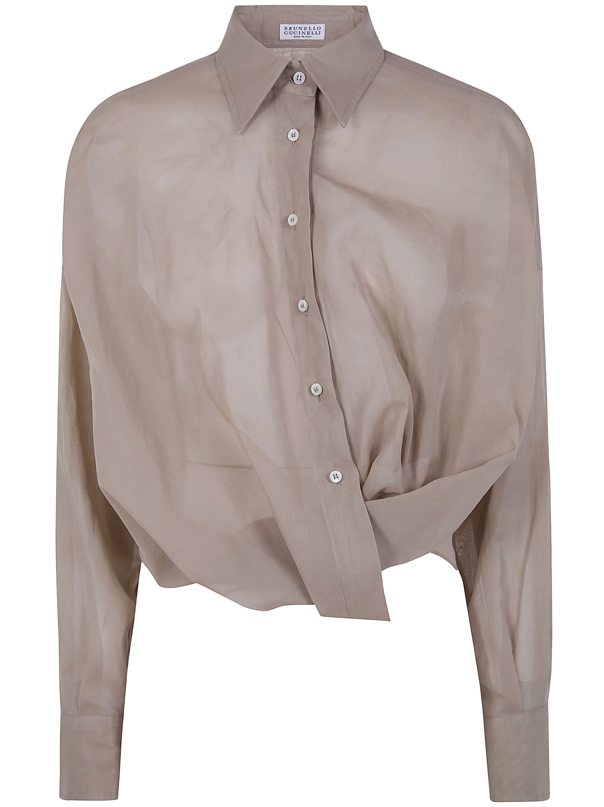 Brunello Cucinelli CLASSIC SHIRT Size S / US 4 / IT 40 - 6 Thumbnail