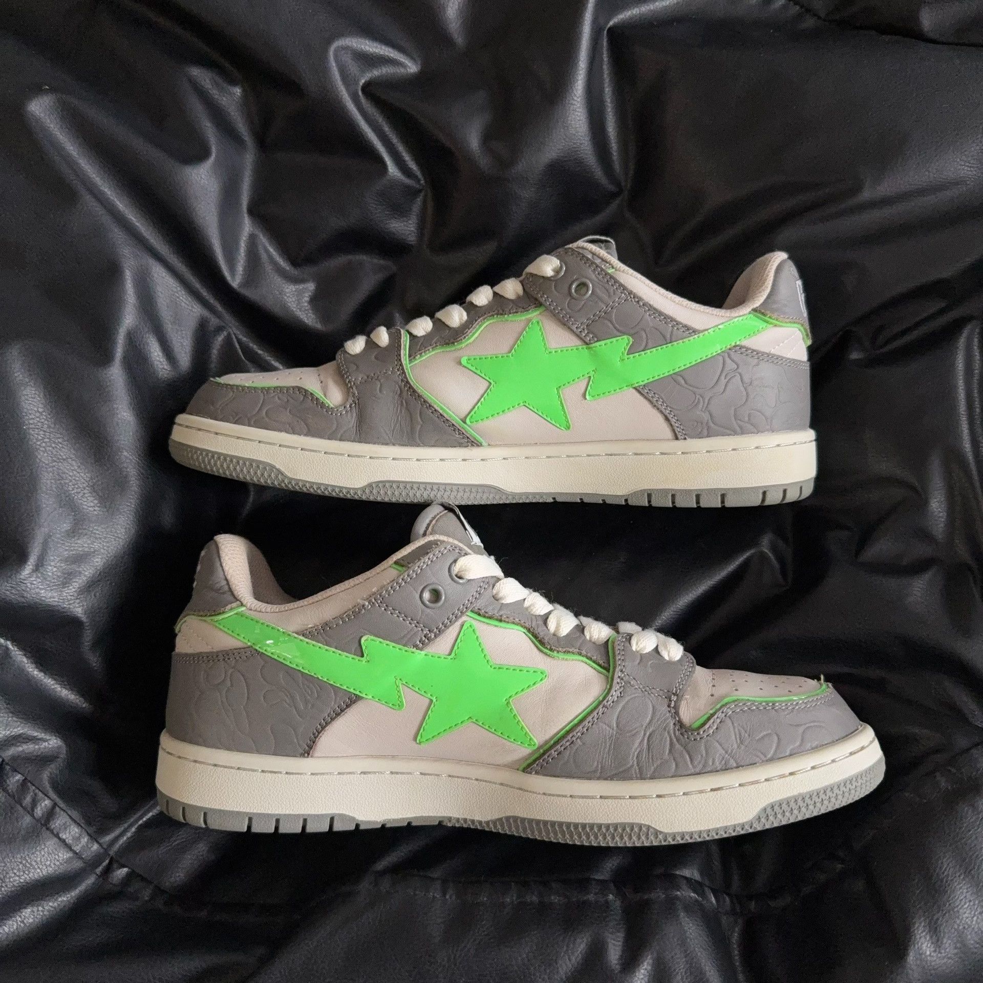 Bape Bape Green Lowtop Sneakers 41 Men Size US 8.5 / EU 41-42 - 6 Thumbnail