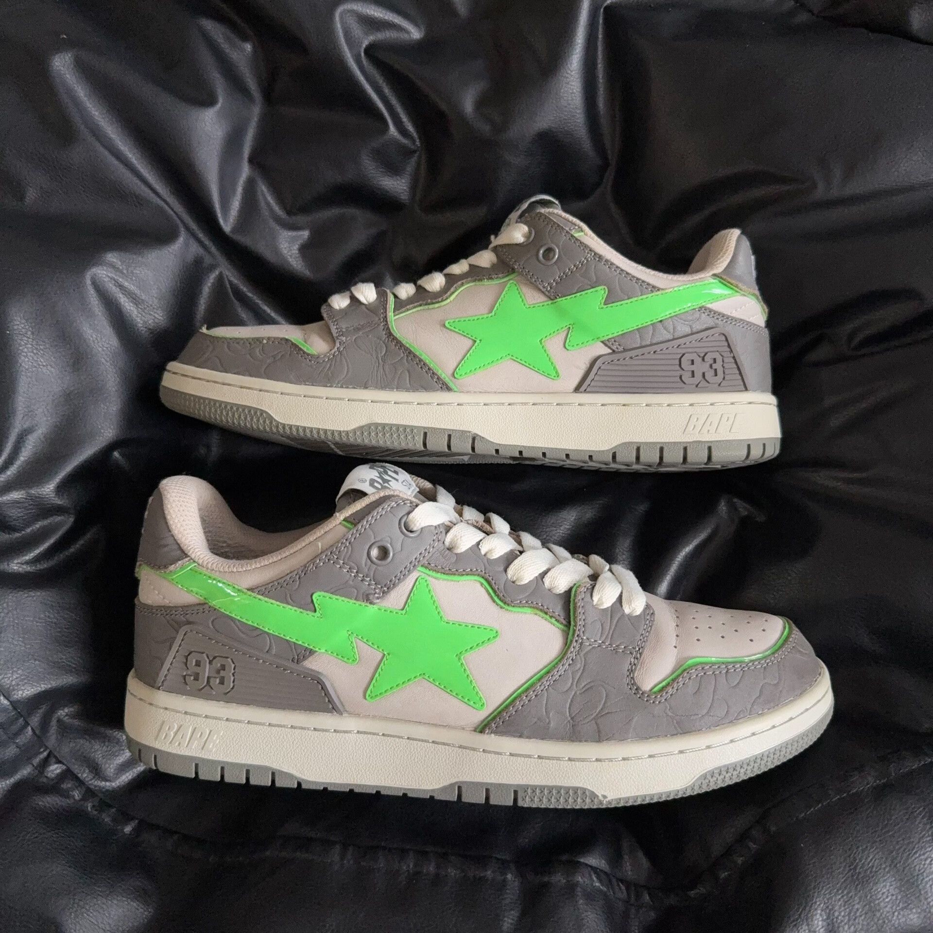 Bape Bape Green Lowtop Sneakers 41 Men Size US 8.5 / EU 41-42 - 5 Thumbnail