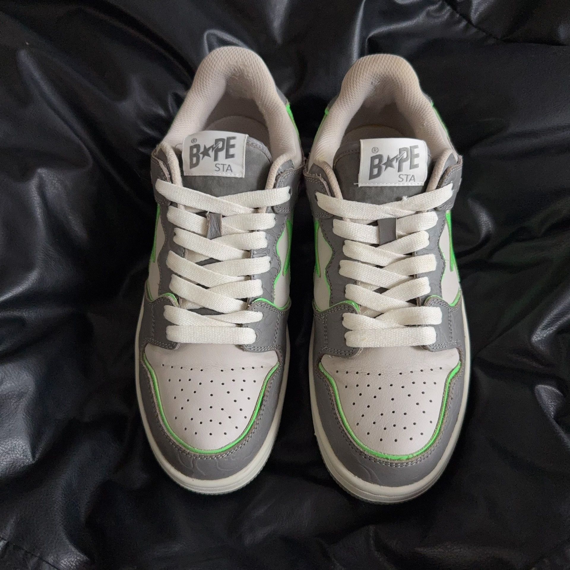 Bape Bape Green Lowtop Sneakers 41 Men Size US 8.5 / EU 41-42 - 2 Thumbnail
