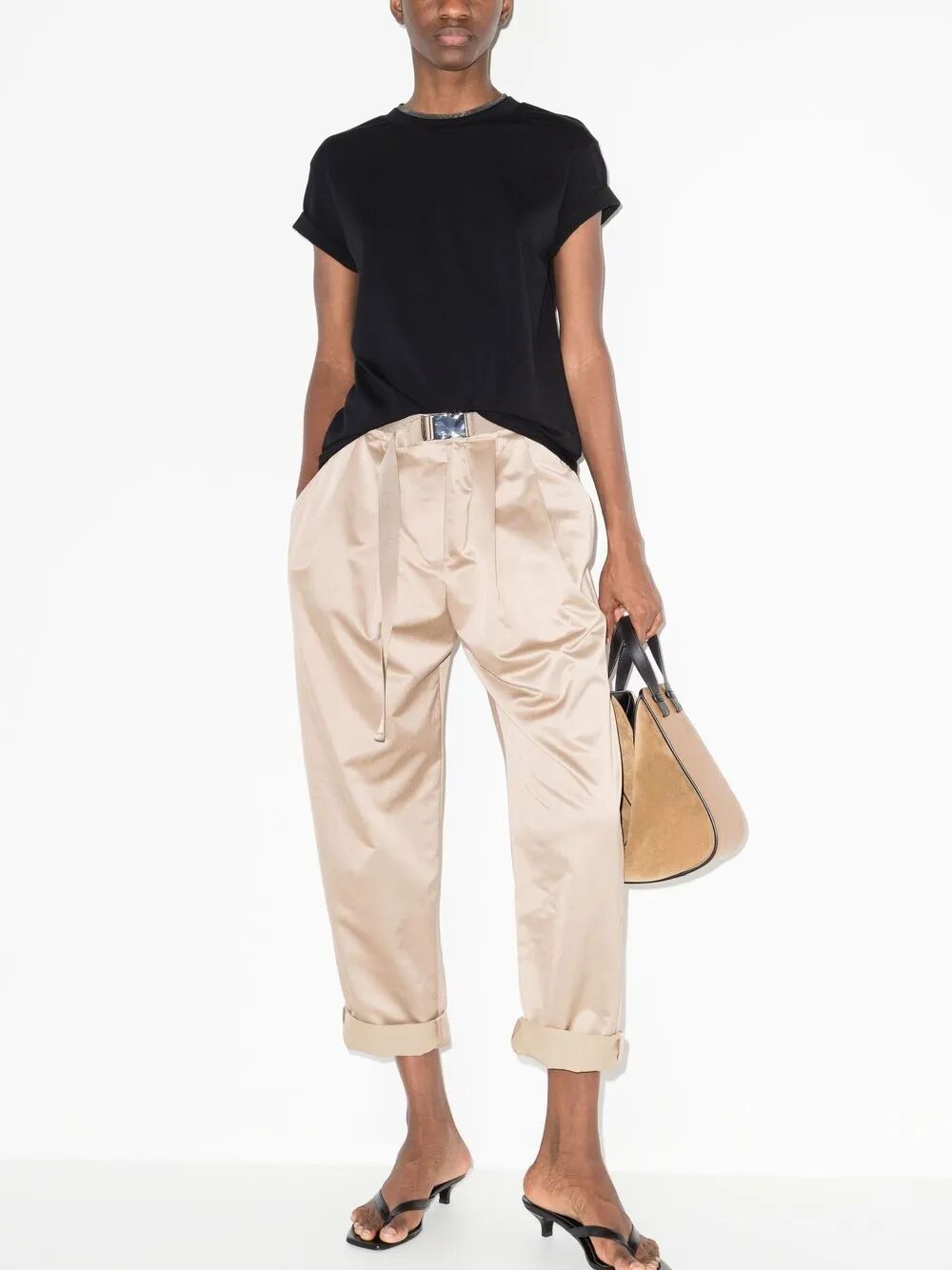 Brunello Cucinelli ROUND NECK T-SHIRT Size L / US 10 / IT 46 - 5 Thumbnail