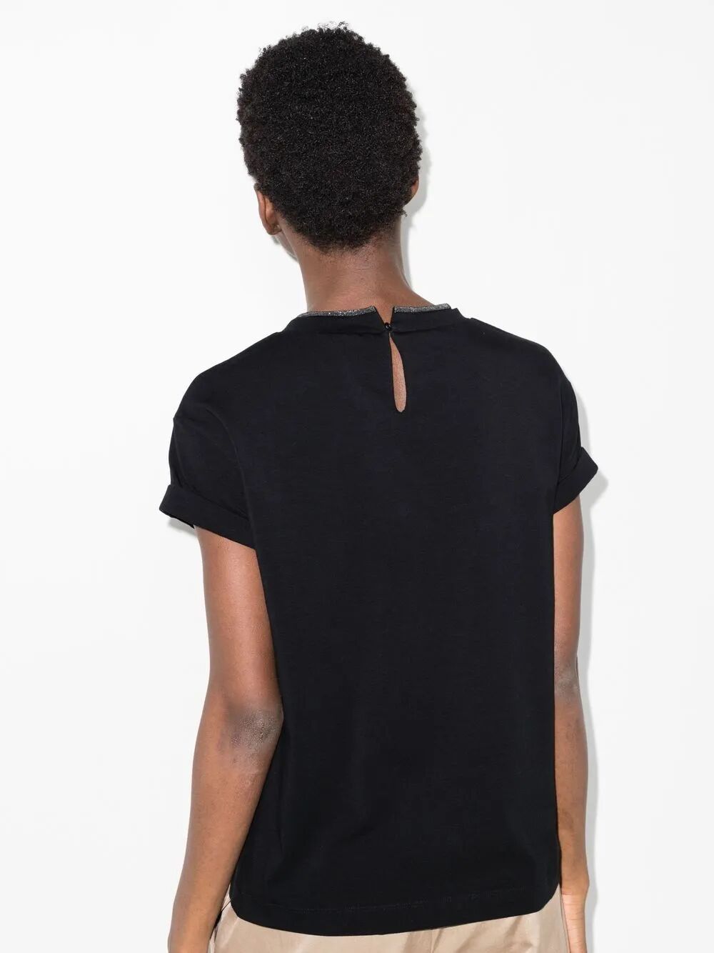 Brunello Cucinelli ROUND NECK T-SHIRT Size L / US 10 / IT 46 - 4 Thumbnail