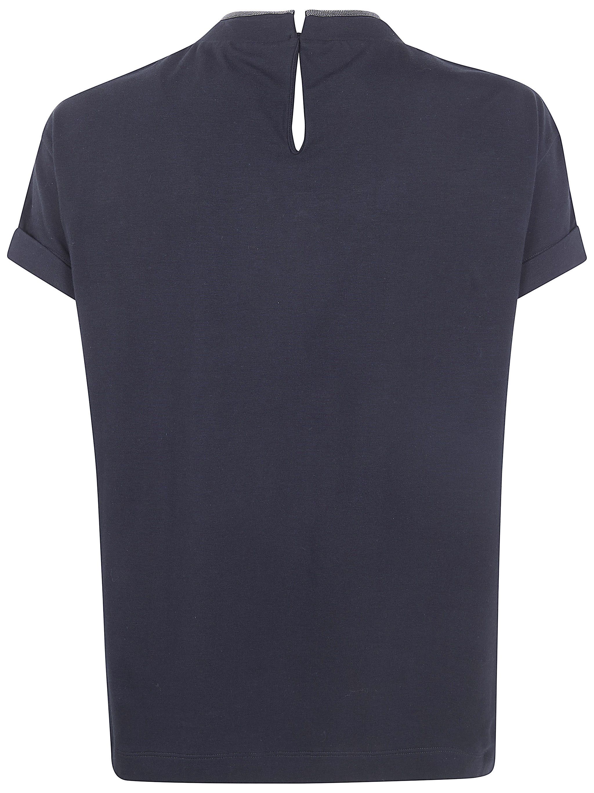 Brunello Cucinelli ROUND NECK T-SHIRT Size M / US 6-8 / IT 42-44 - 2 Thumbnail