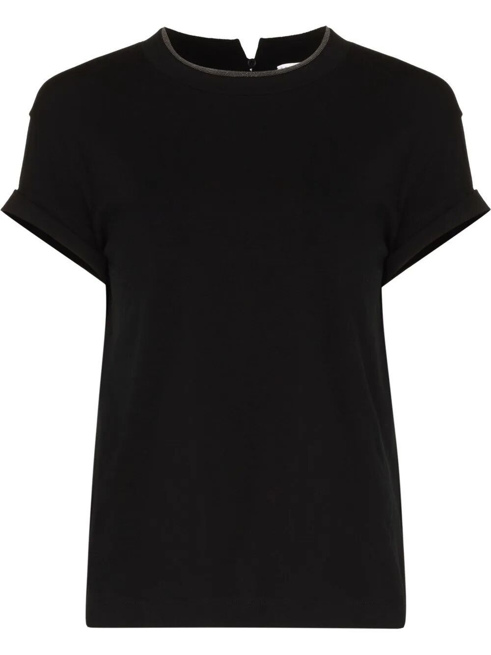 Brunello Cucinelli ROUND NECK T-SHIRT Size S / US 4 / IT 40 - 7 Thumbnail