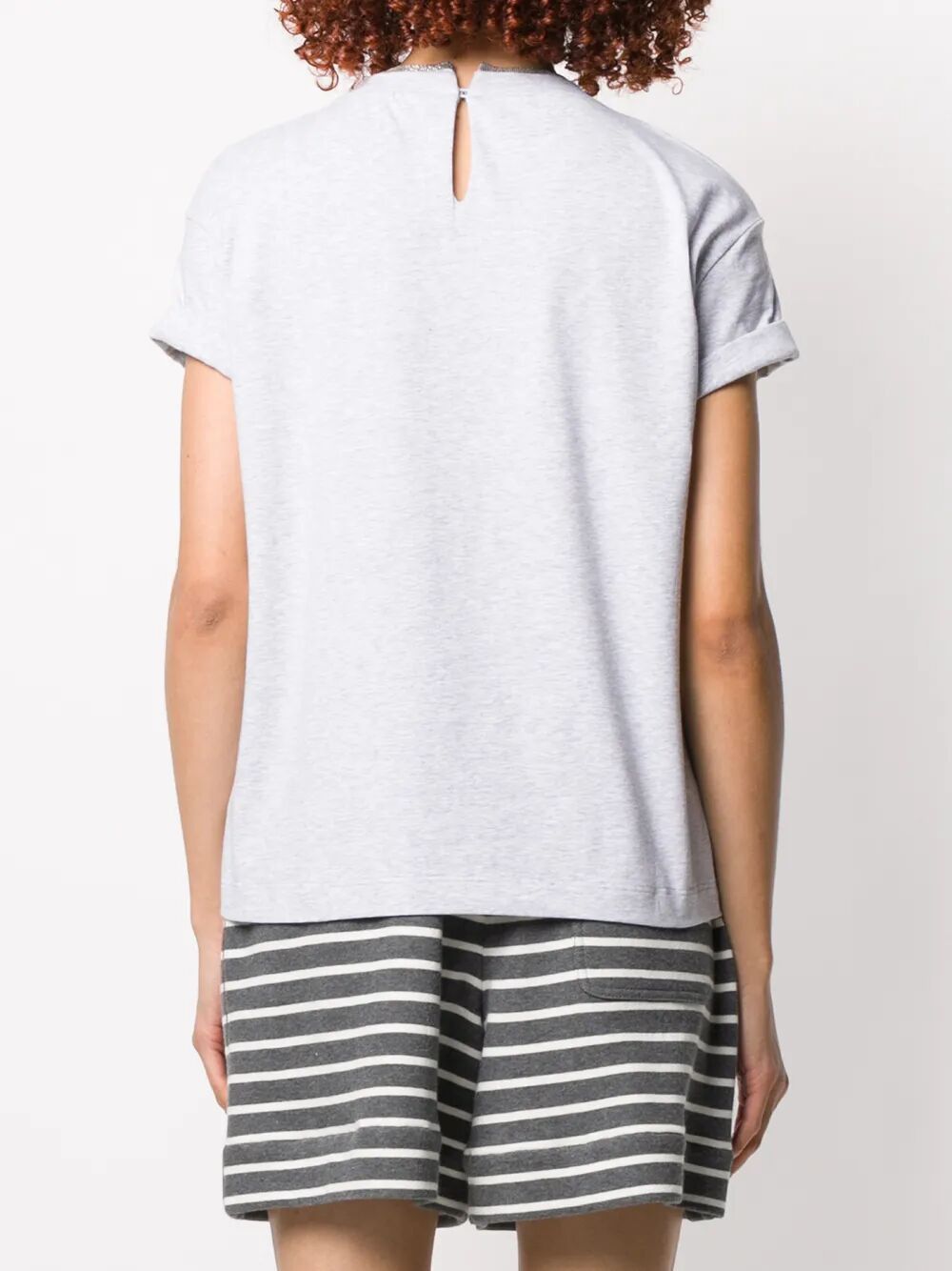Brunello Cucinelli ROUND NECK T-SHIRT Size M / US 6-8 / IT 42-44 - 6 Thumbnail