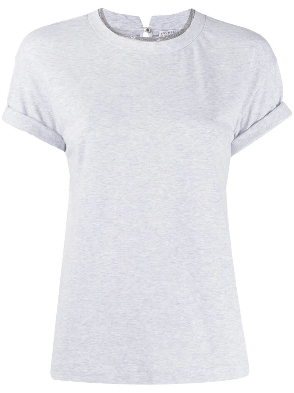 Brunello Cucinelli ROUND NECK T-SHIRT Size M / US 6-8 / IT 42-44 - 4 Thumbnail