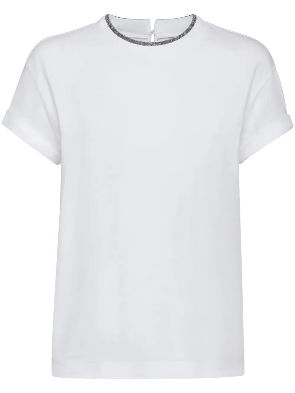 Brunello Cucinelli ROUND NECK T-SHIRT Size XL / US 12-14 / IT 48-50 - 4 Thumbnail