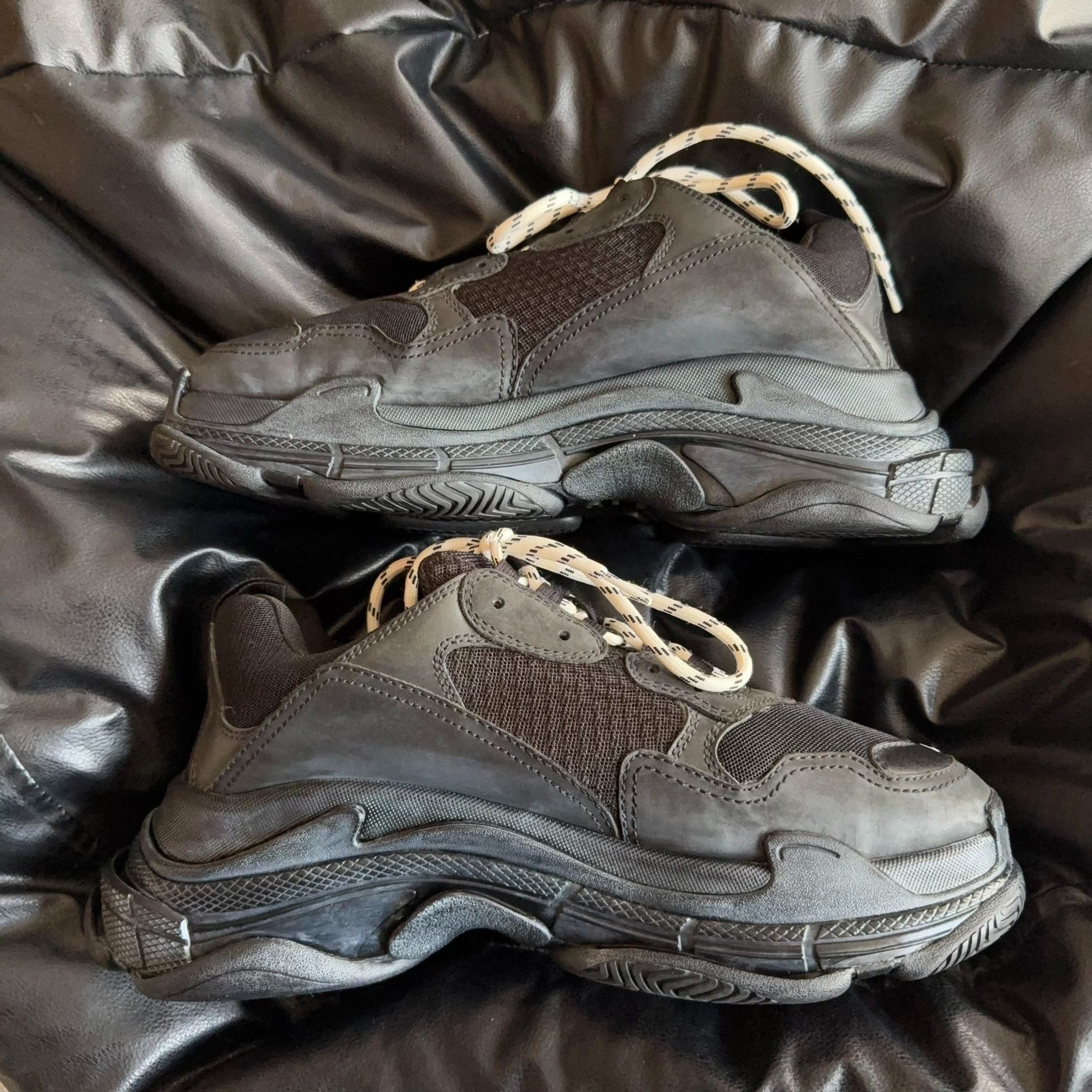 Balenciaga Balenciaga Black Lowtop Sneakers 44 Men Size US 10.5 / EU 43-44 - 6 Thumbnail