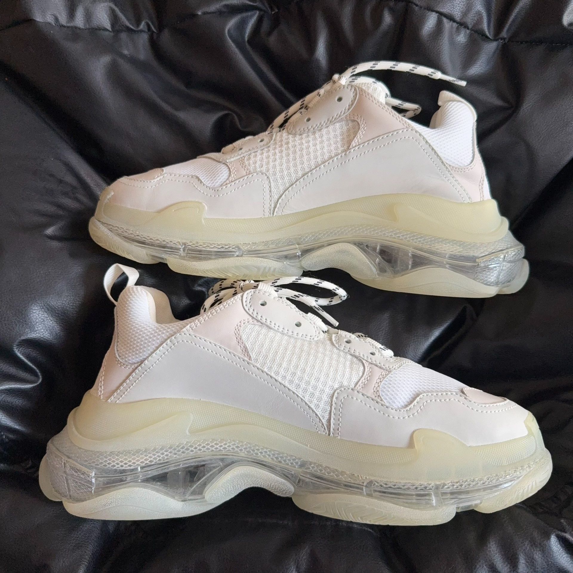 Balenciaga Balenciaga Clear White Lowtop Sneakers 43 Men Size US 10 / EU 43 - 6 Thumbnail