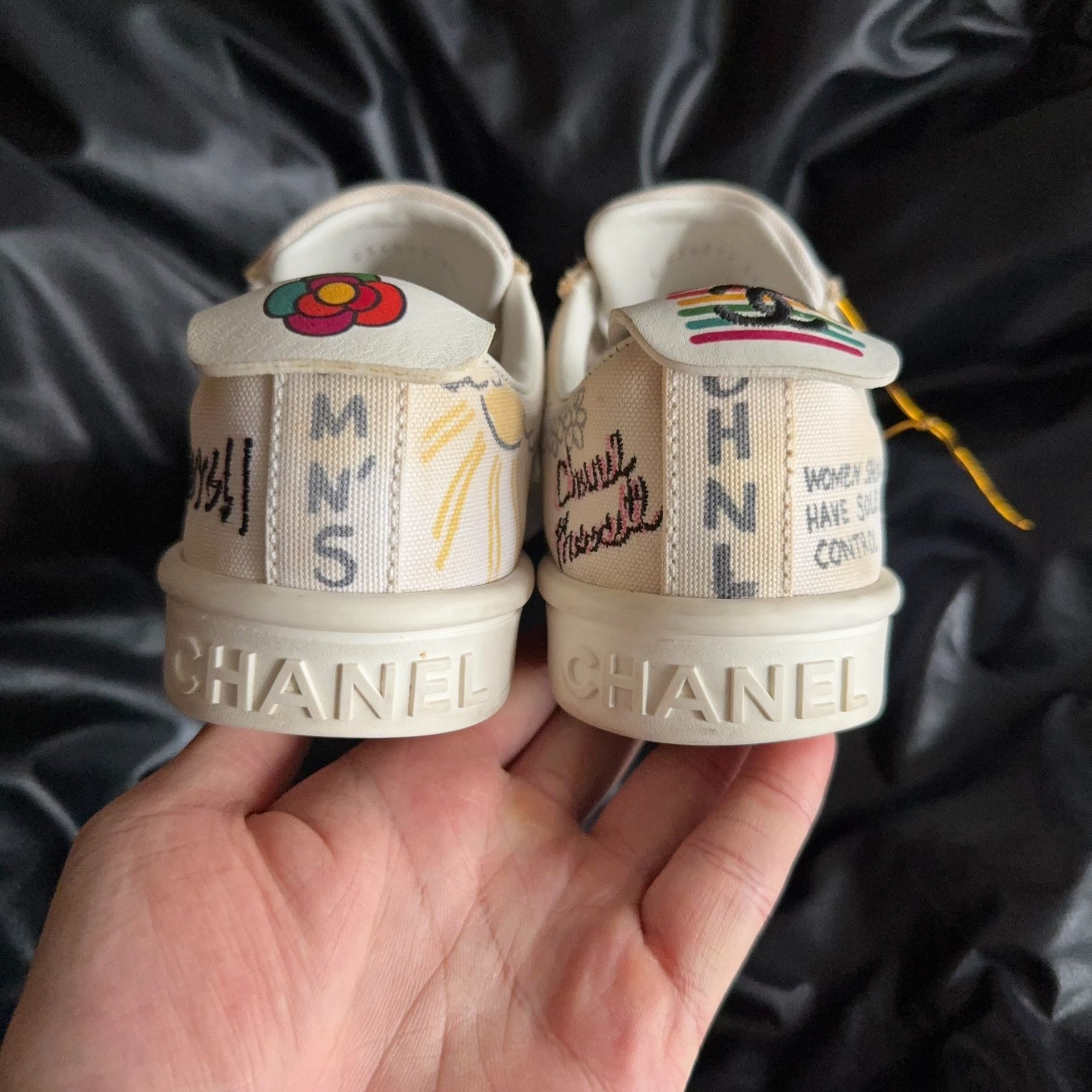 Chanel Chanel Collab Limited Lowtop Sneakers 35.5 Women Size US 5 / IT 35 - 3 Thumbnail