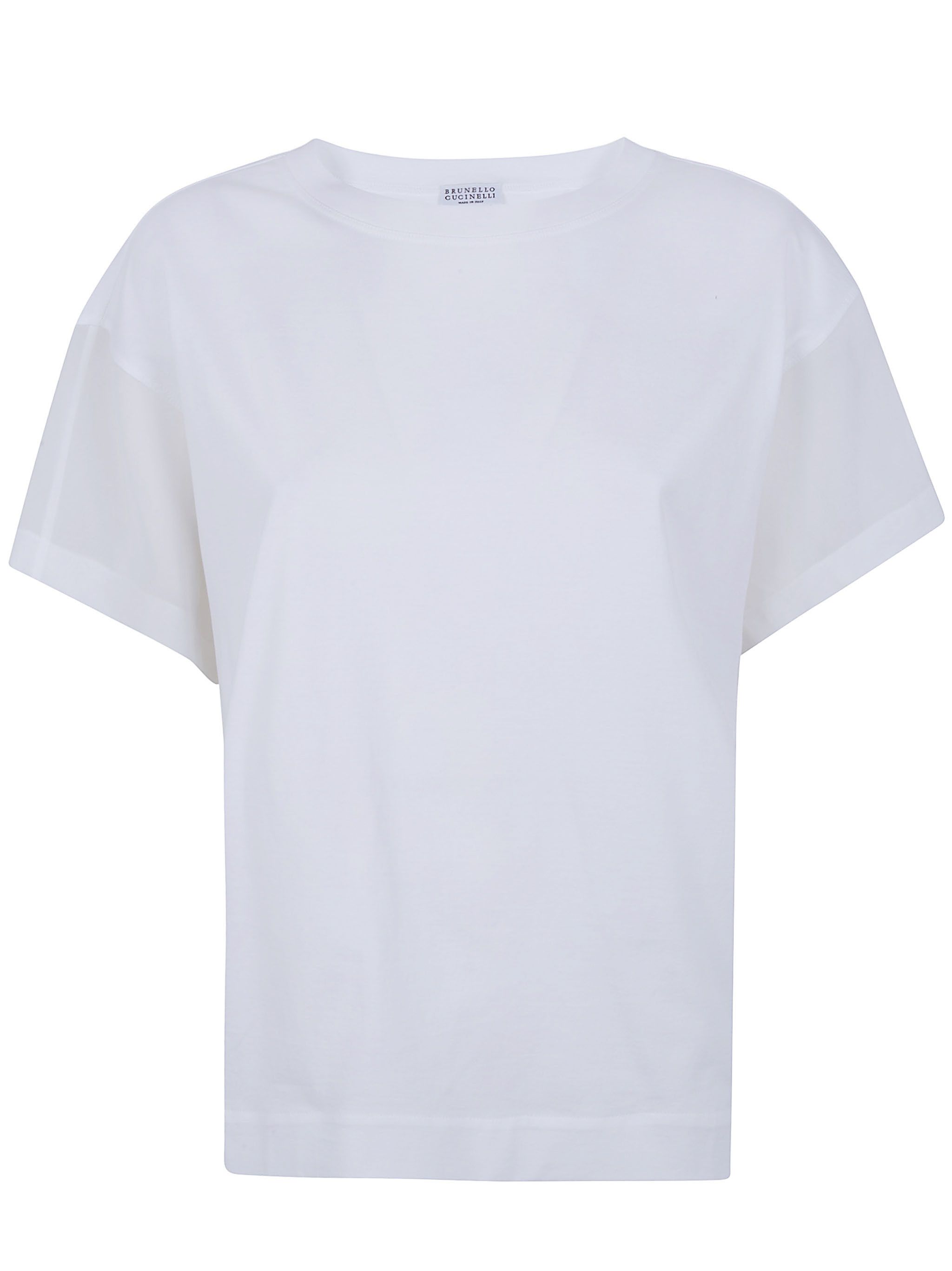 Brunello Cucinelli CLASSIC T-SHIRT Size M / US 6-8 / IT 42-44 - 6 Thumbnail