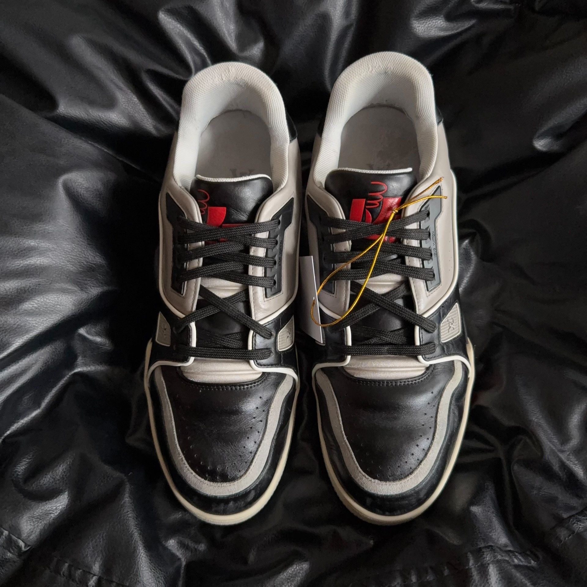 Louis Vuitton Louis Vuitton Training Denim Black Lowtop Sneakers 8 Men Size US 8 / EU 41 - 2 Thumbnail