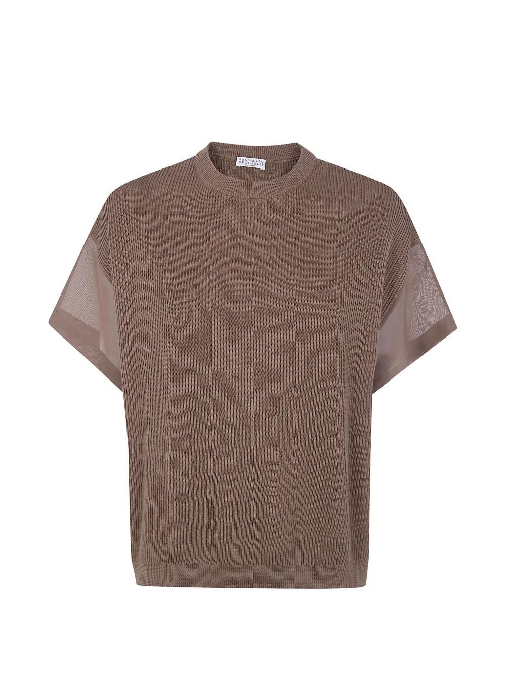 Brunello Cucinelli SHORT SLEEVES SWEATER Size S / US 4 / IT 40 - 4 Thumbnail