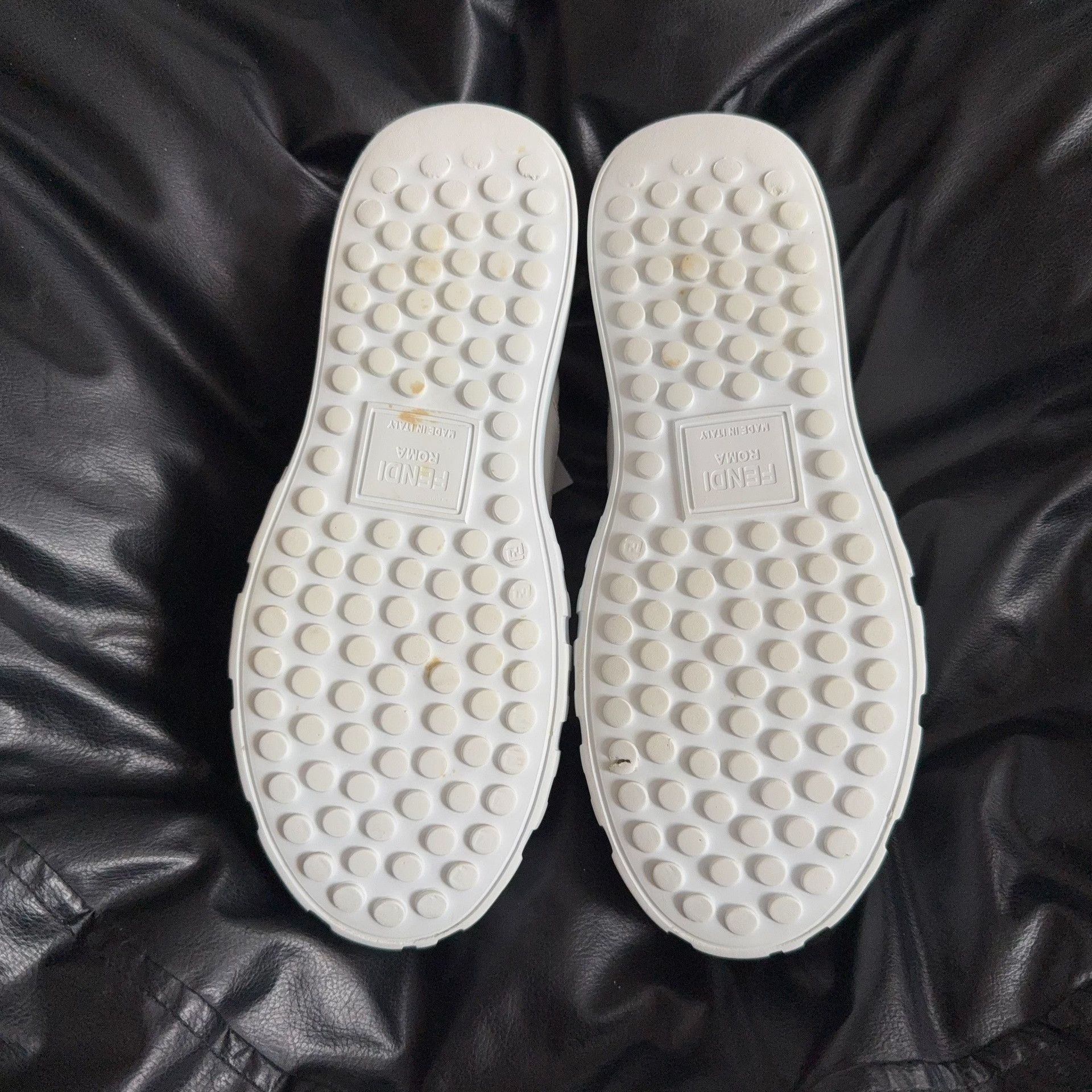 Fendi Fendi White Lowtop Sneakers 38 Women Size US 7.5 / IT 37.5 - 4 Thumbnail