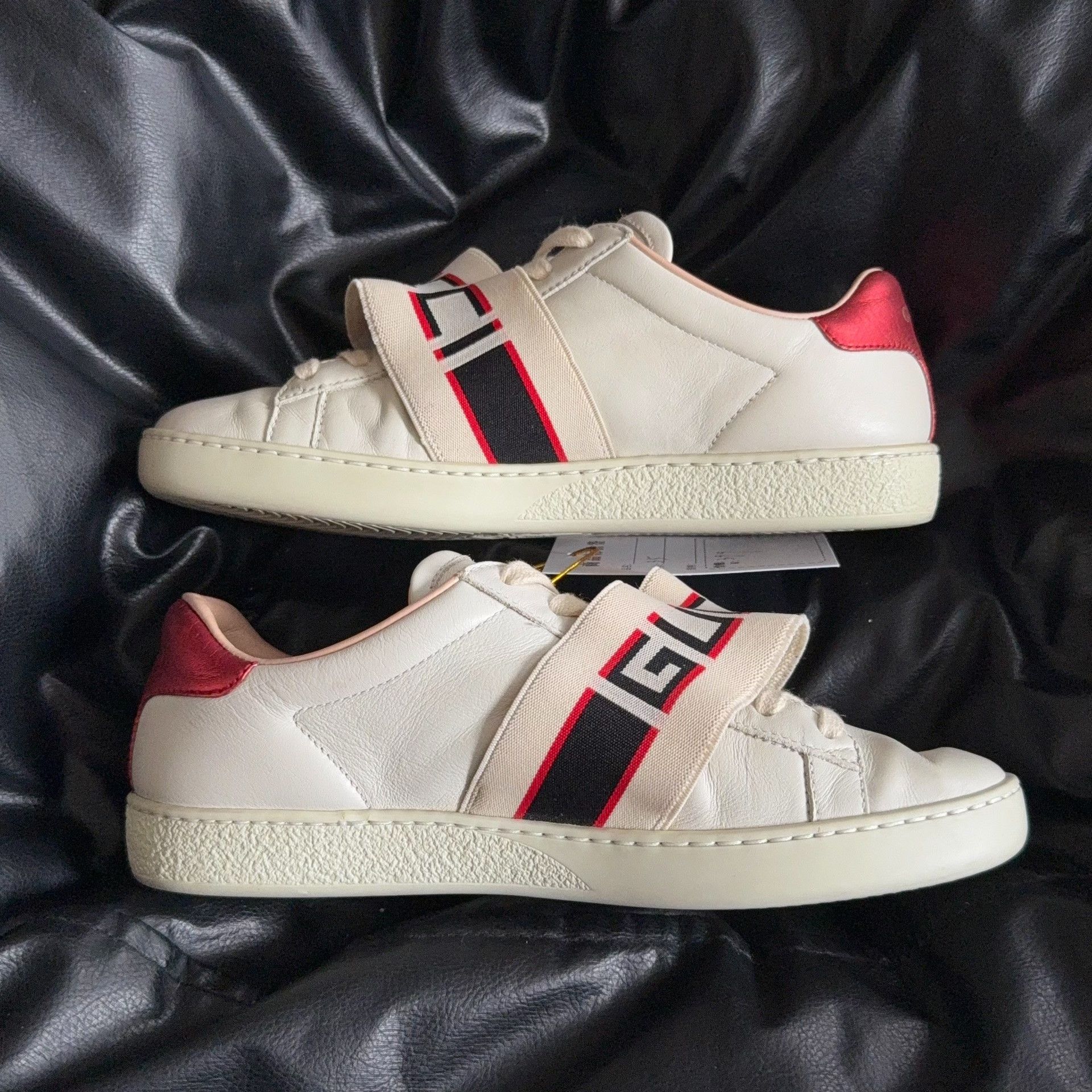 Gucci Gucci White Lowtop Sneakers 35 Women Size US 5 / IT 35 - 6 Thumbnail